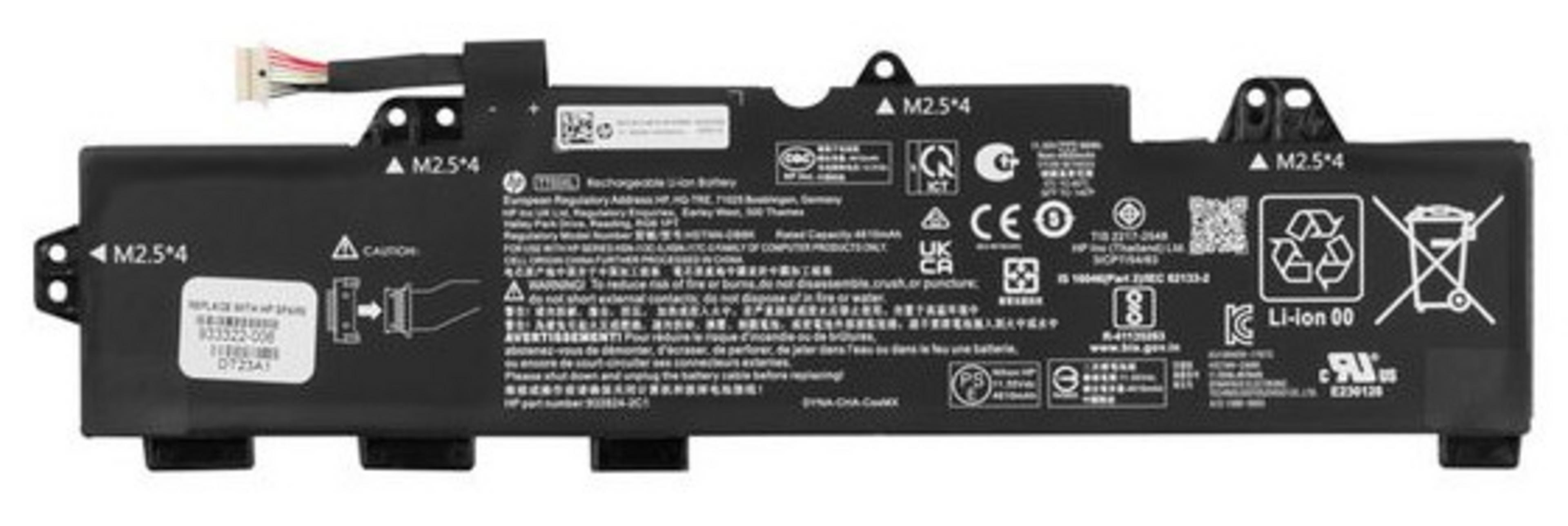 Batterie Li-Ion HP TT03056XL-P 3 cell.