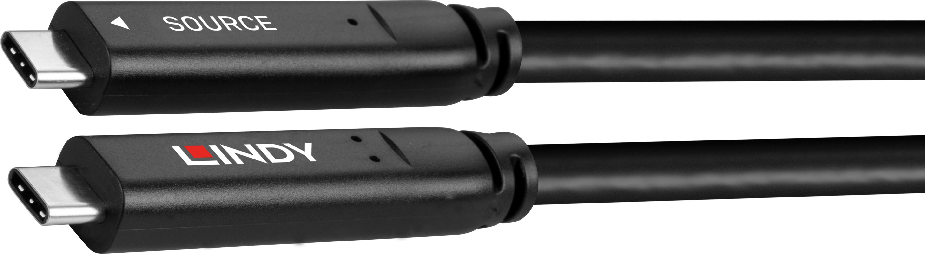 LINDY USB Typ C Hybrid Kabel 10 m