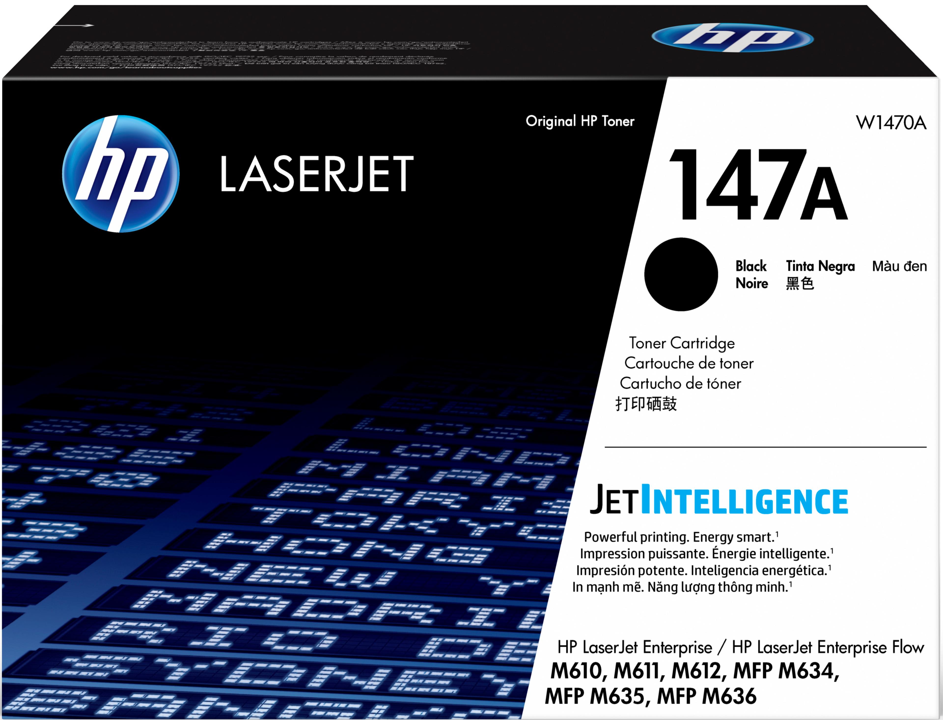 Toner HP 147A, noir