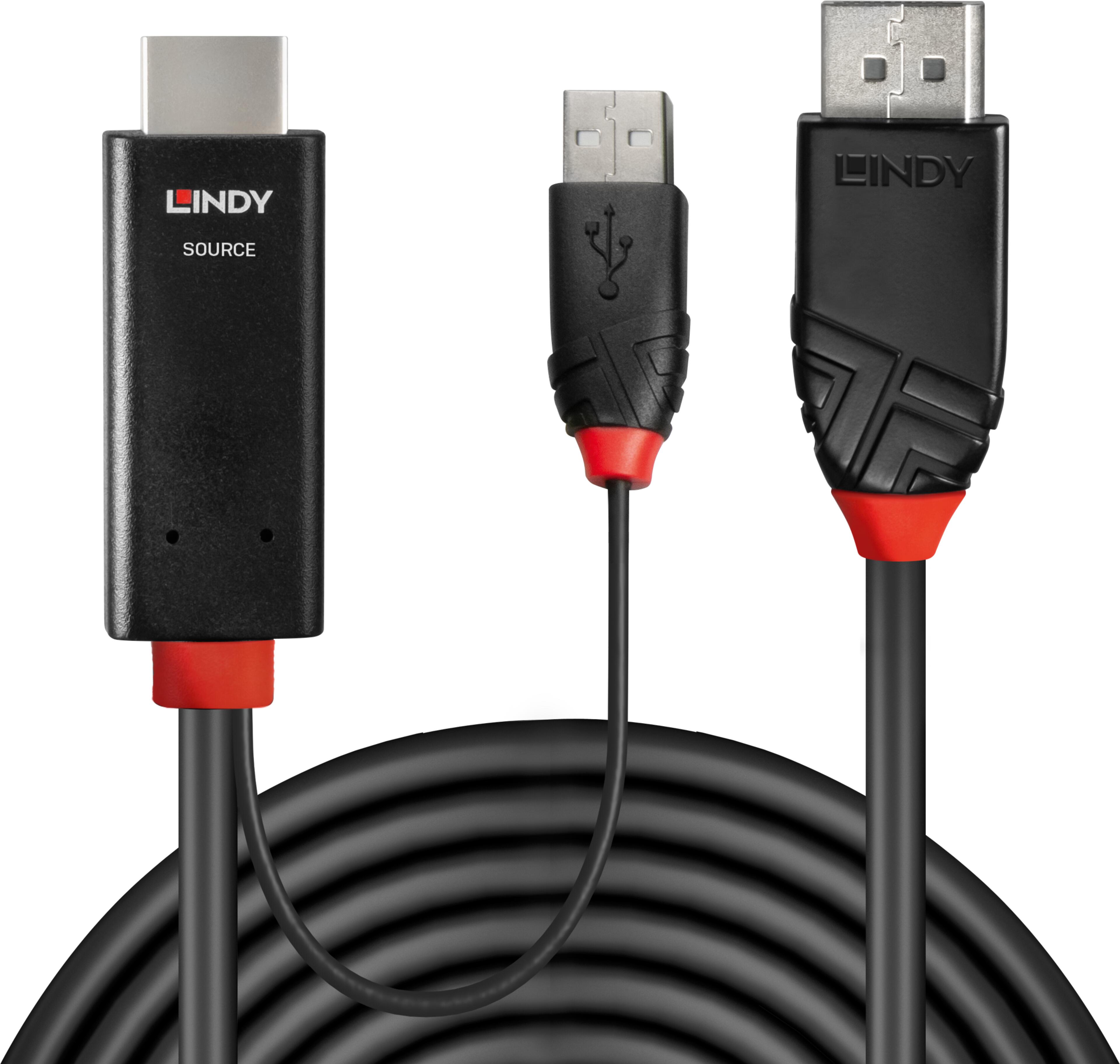 LINDY HDMI - DisplayPort Cable 3m