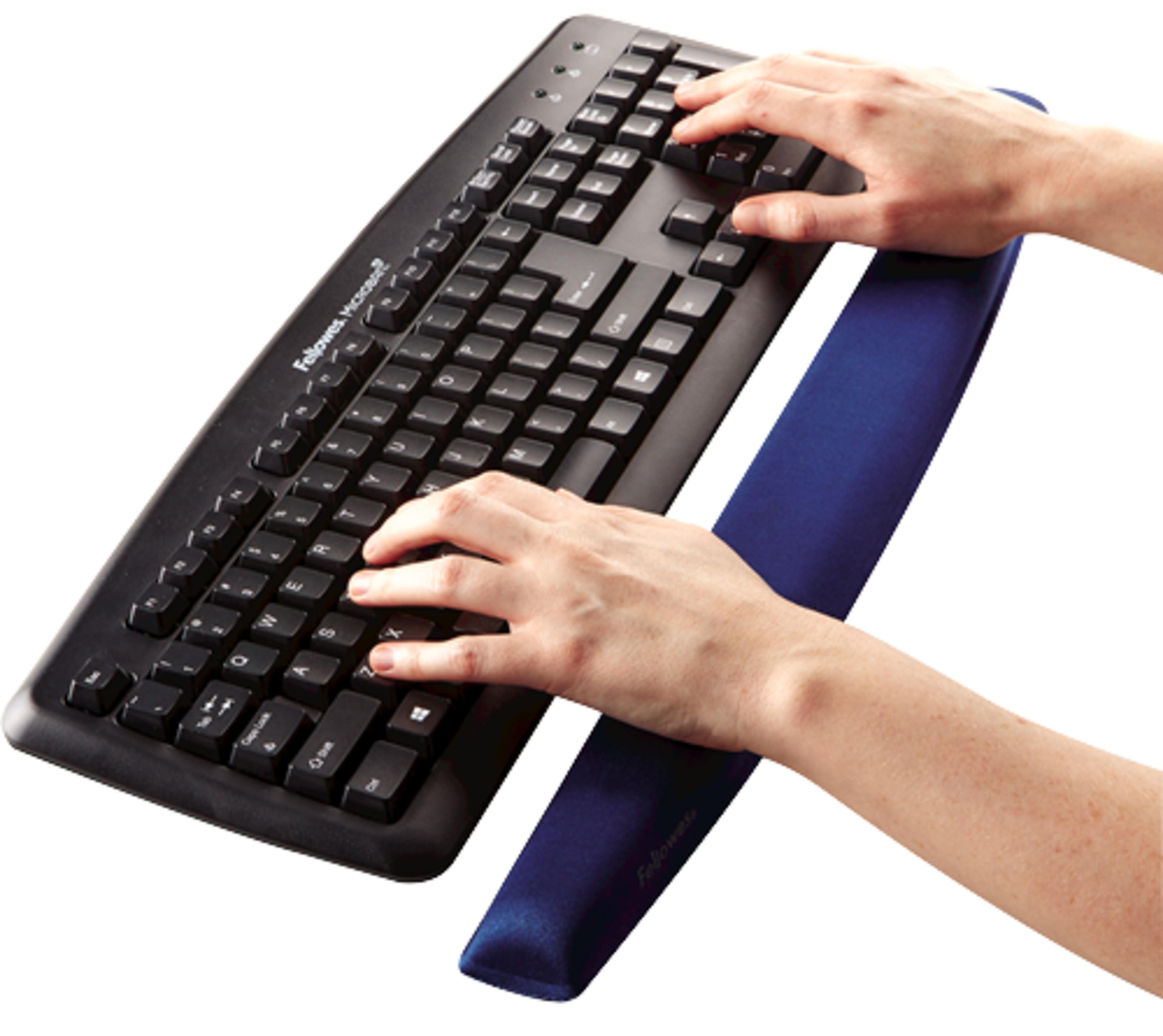 Fellowes Keyboard Wrist Support Blue