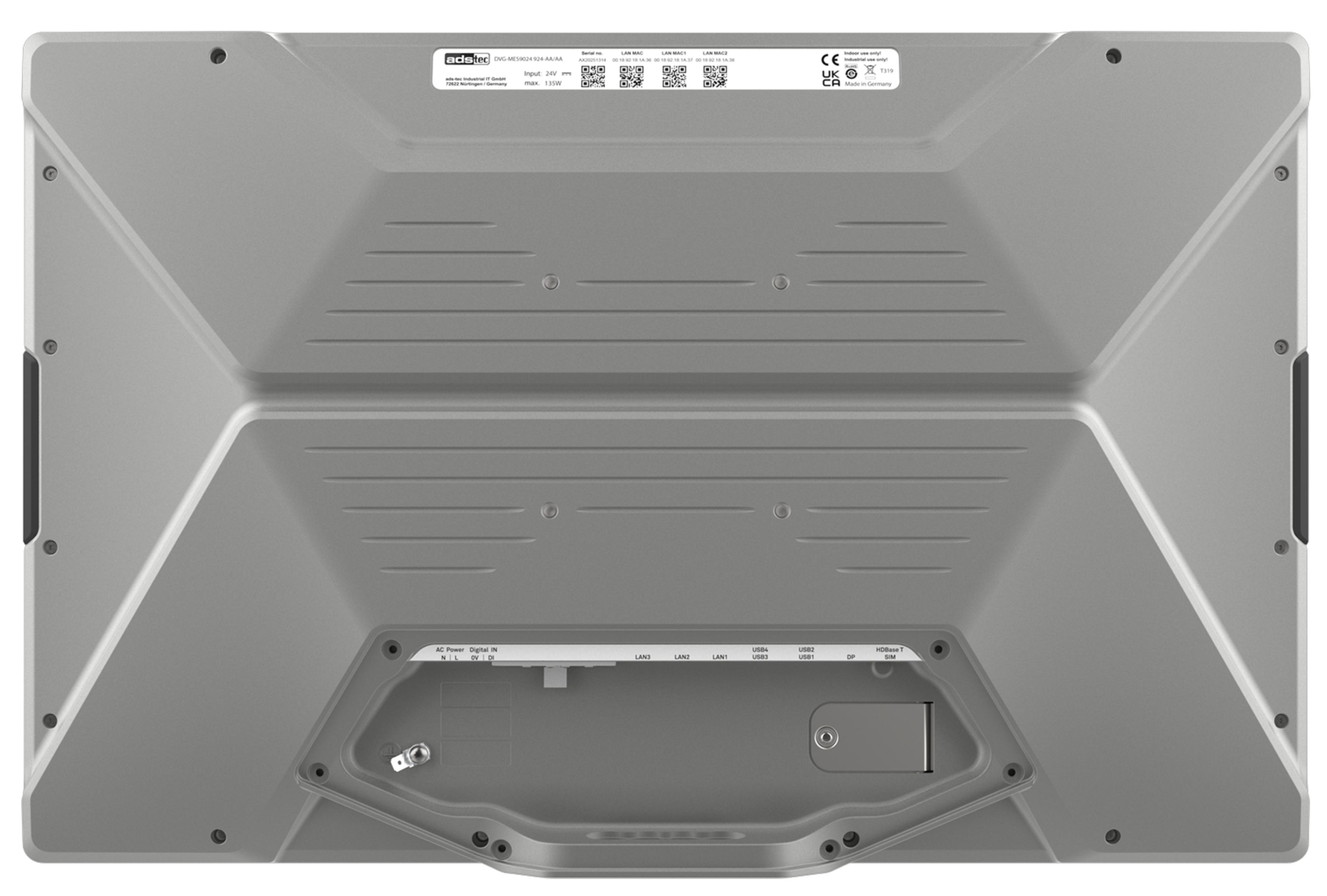 ADS-TEC MES9024 i5 8/128GB Industrial PC