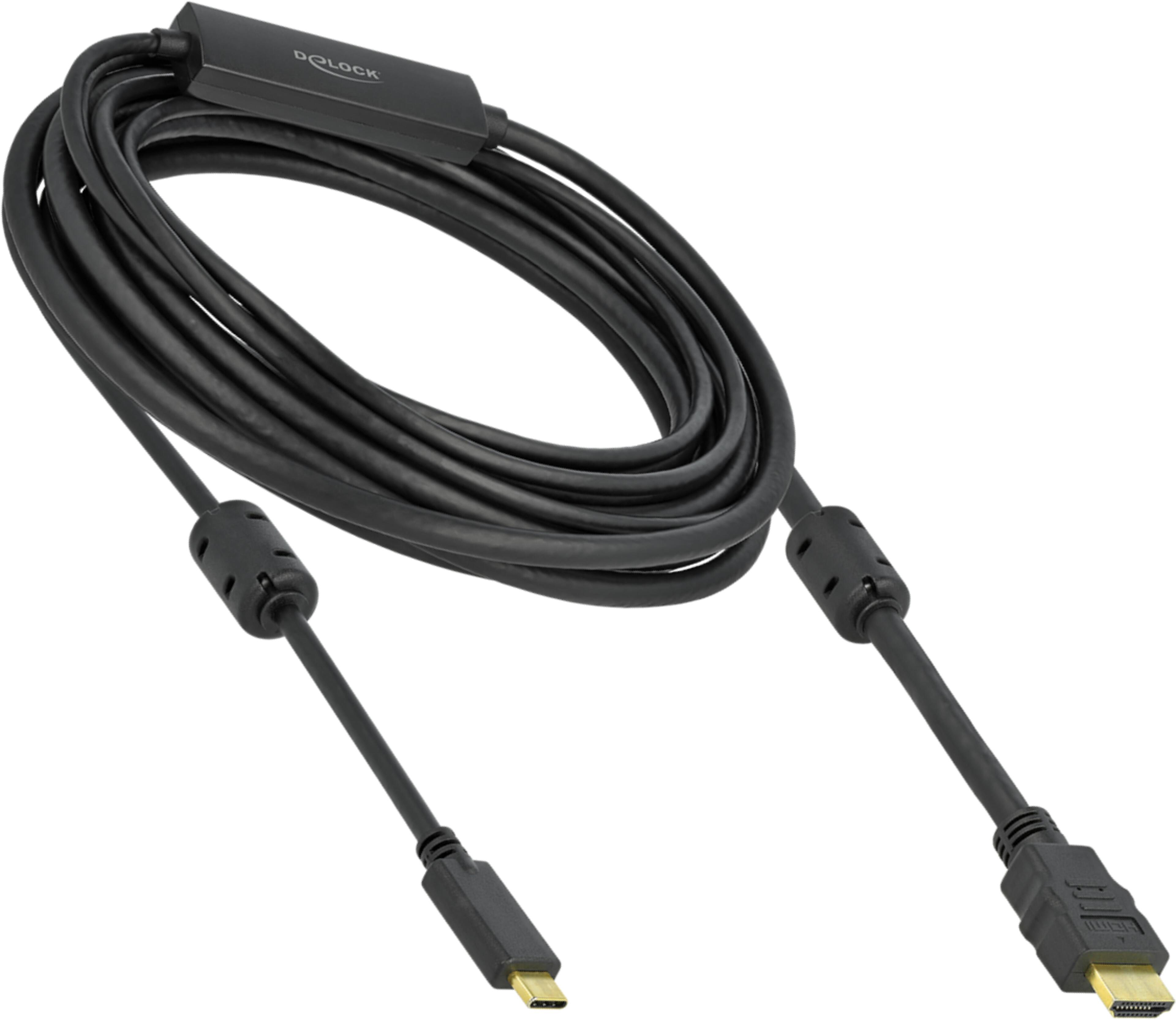 Cable USB Type-C/m - HDMI/m 7m Black