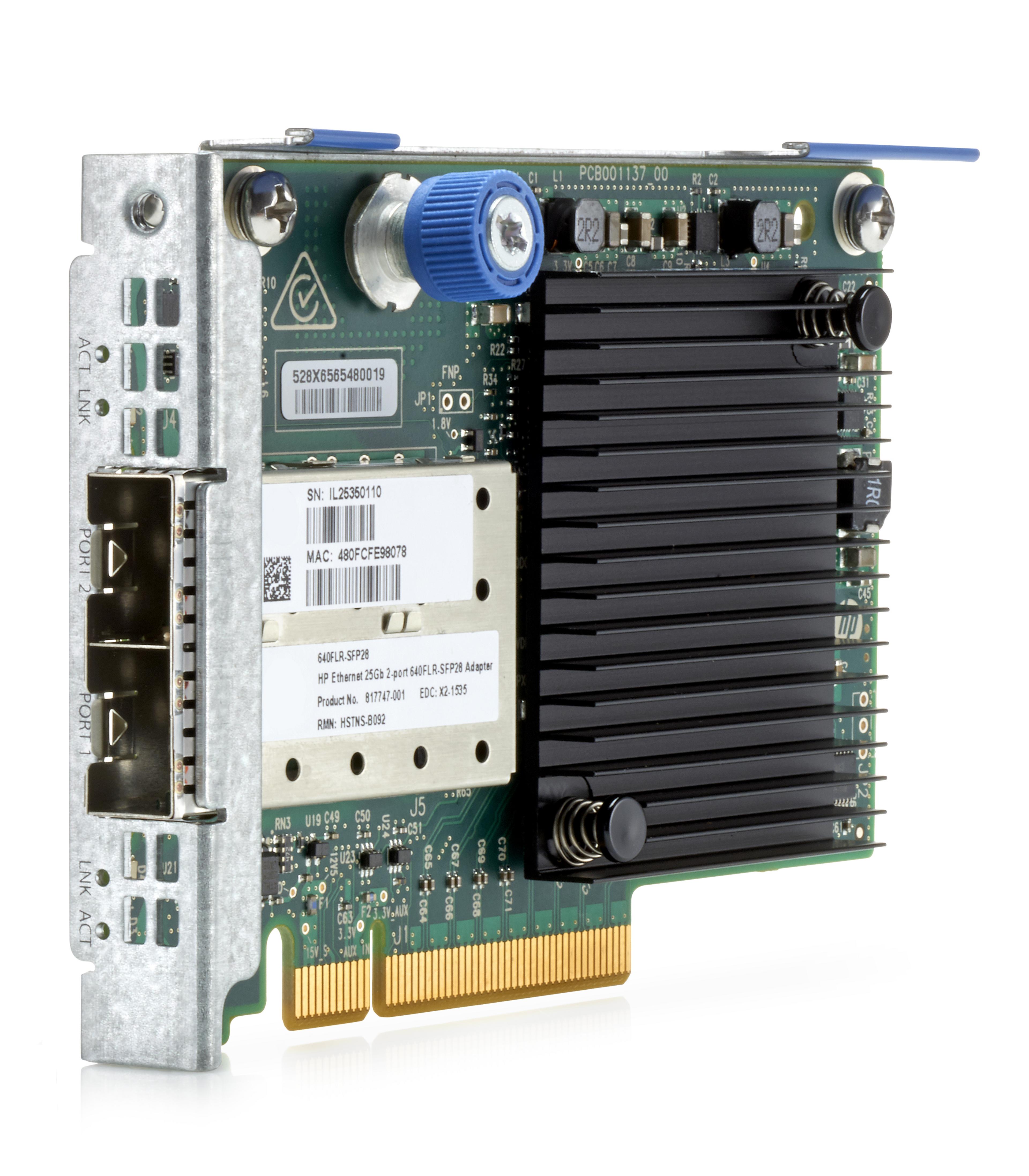 HPE FLR-SFP28 CX4 10/25GbE 2-P SFP28 LOM