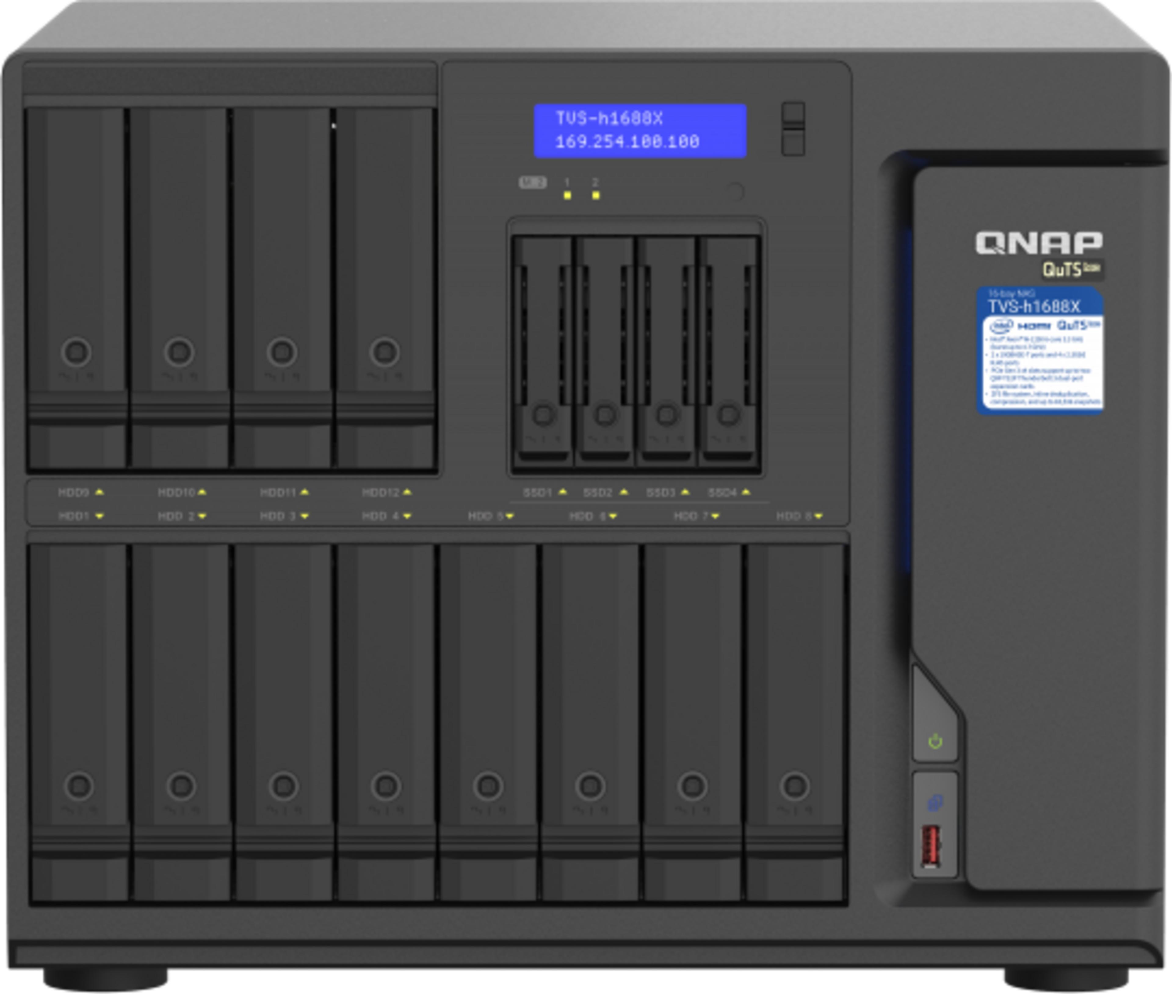 QNAP TVS-h1688X 32GB 16-bay NAS