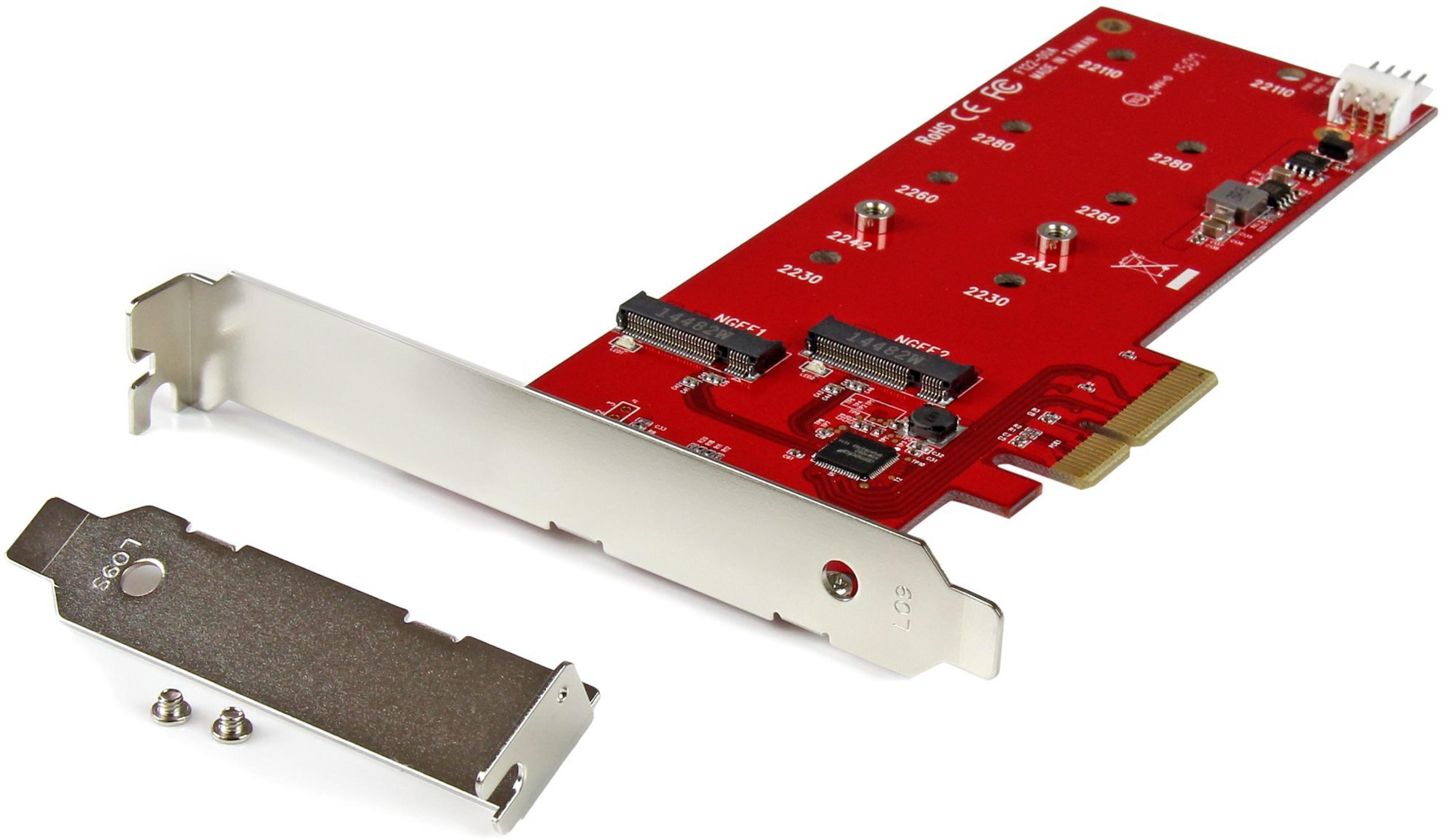 StarTech 2 x M.2 SATA PCIe Interface