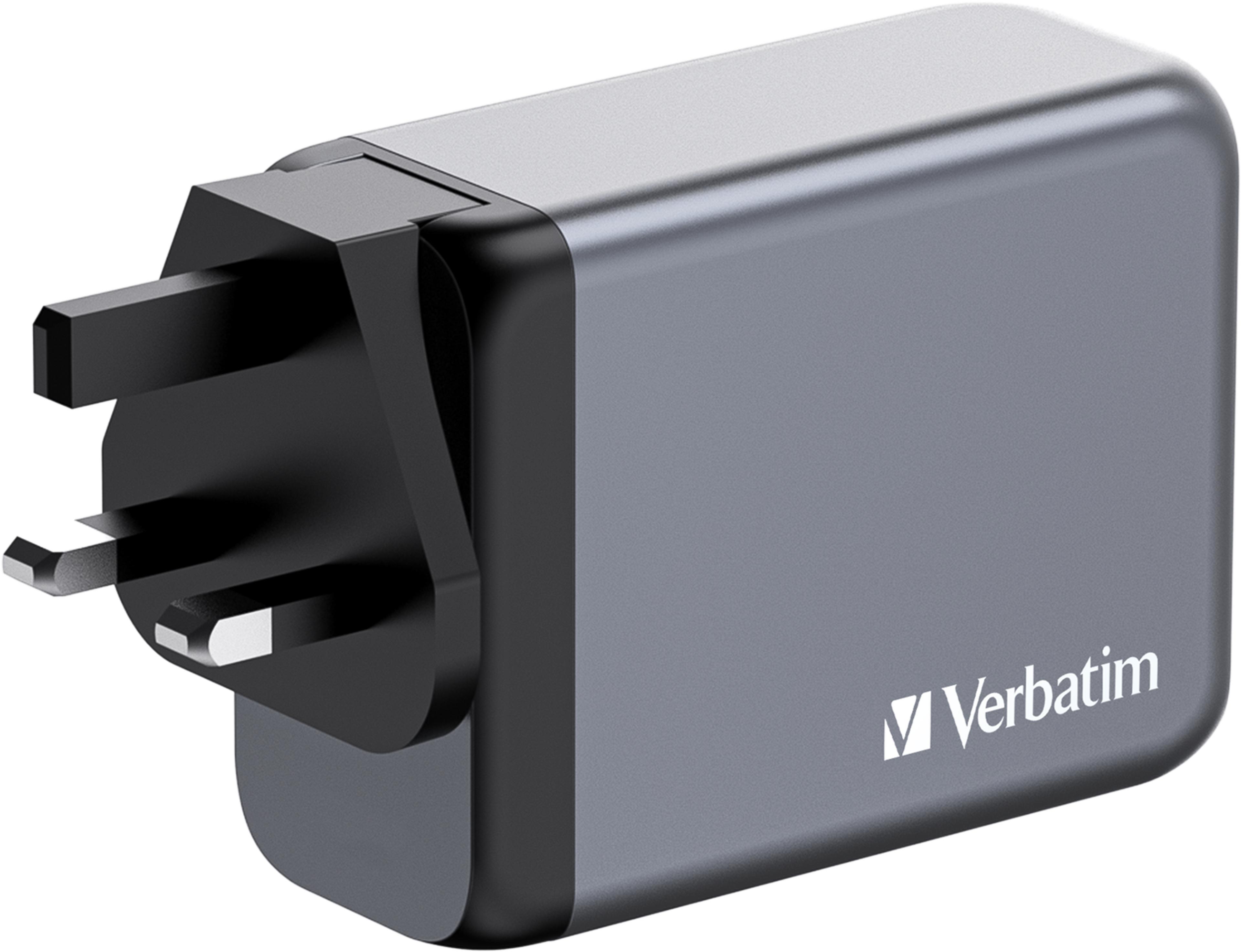 Verbatim 200 W 4-Port GaN Ladeadapter