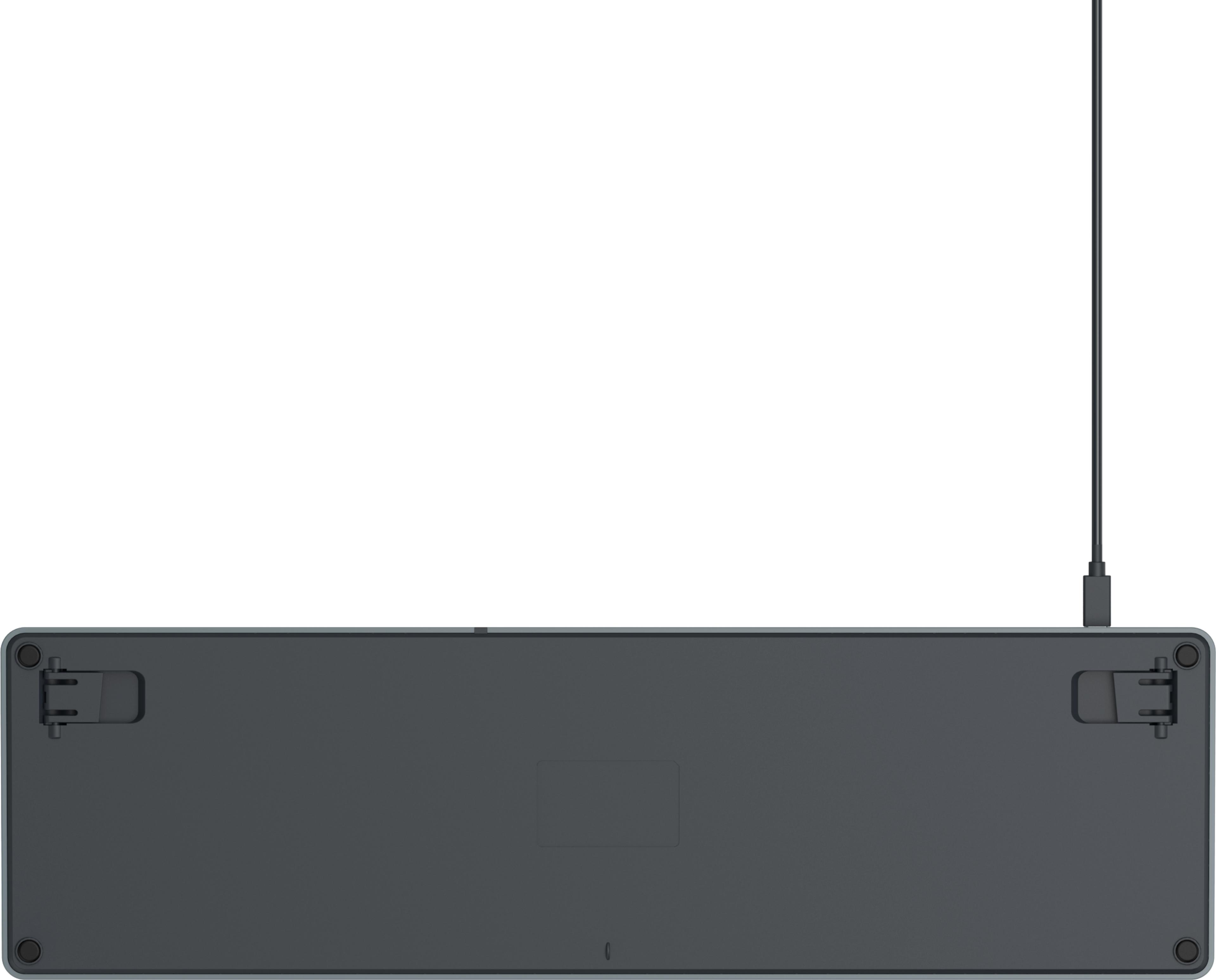 Hama CK-400 Tastatur grau/schwarz