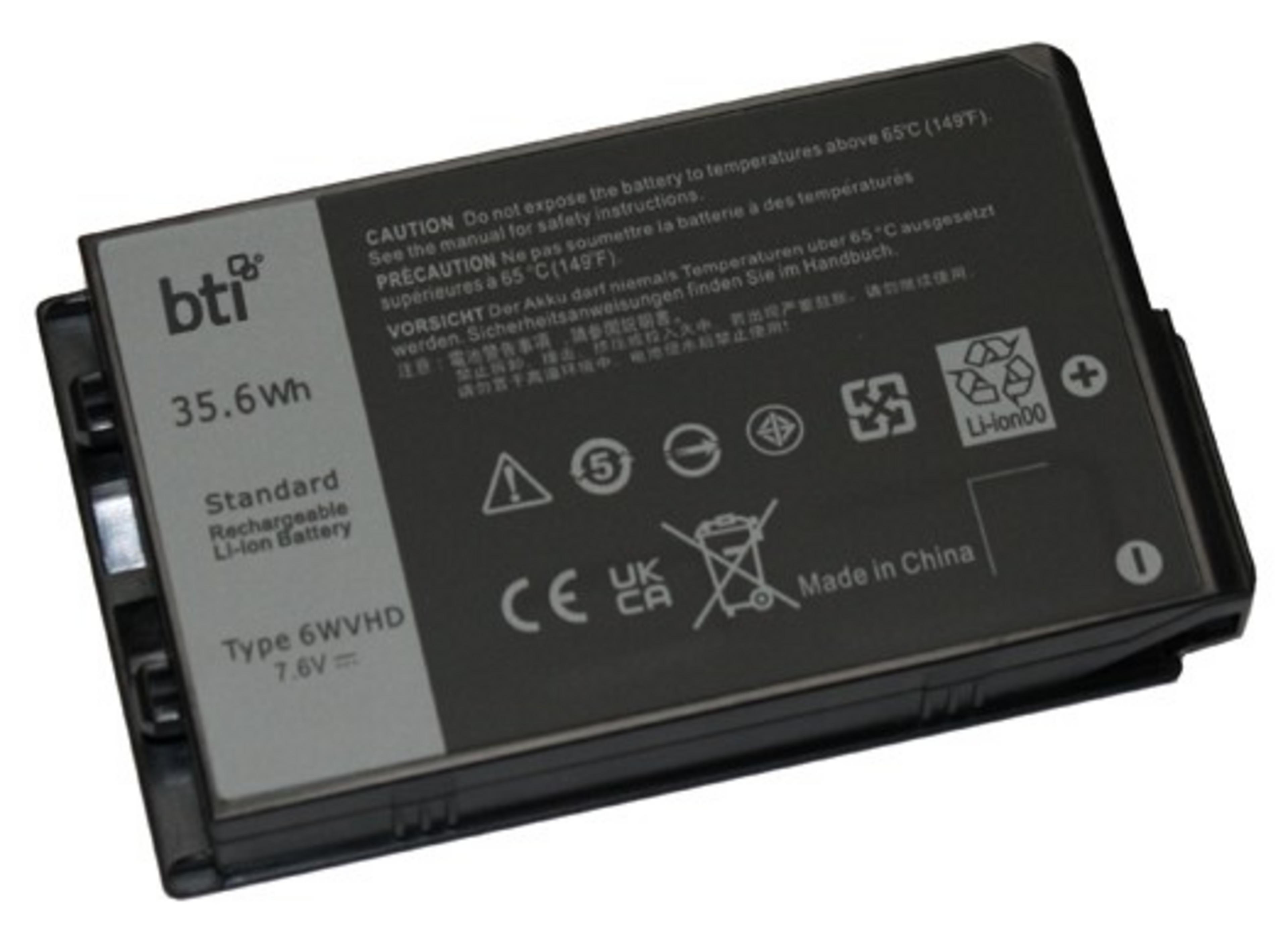 BTI 3-cell Dell 4680mAh Battery
