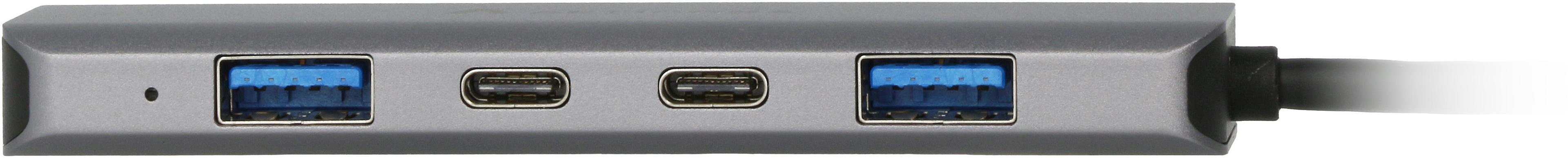ARTICONA 4 portos USB-C 3.1 hub