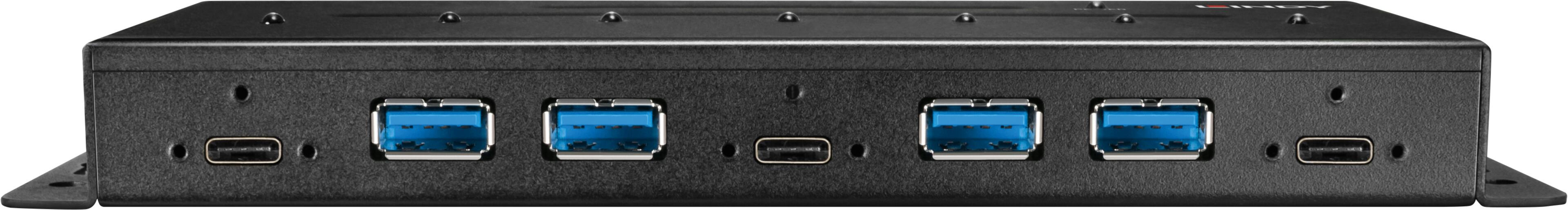 LINDY USB Hub 3.1 7-port Metal