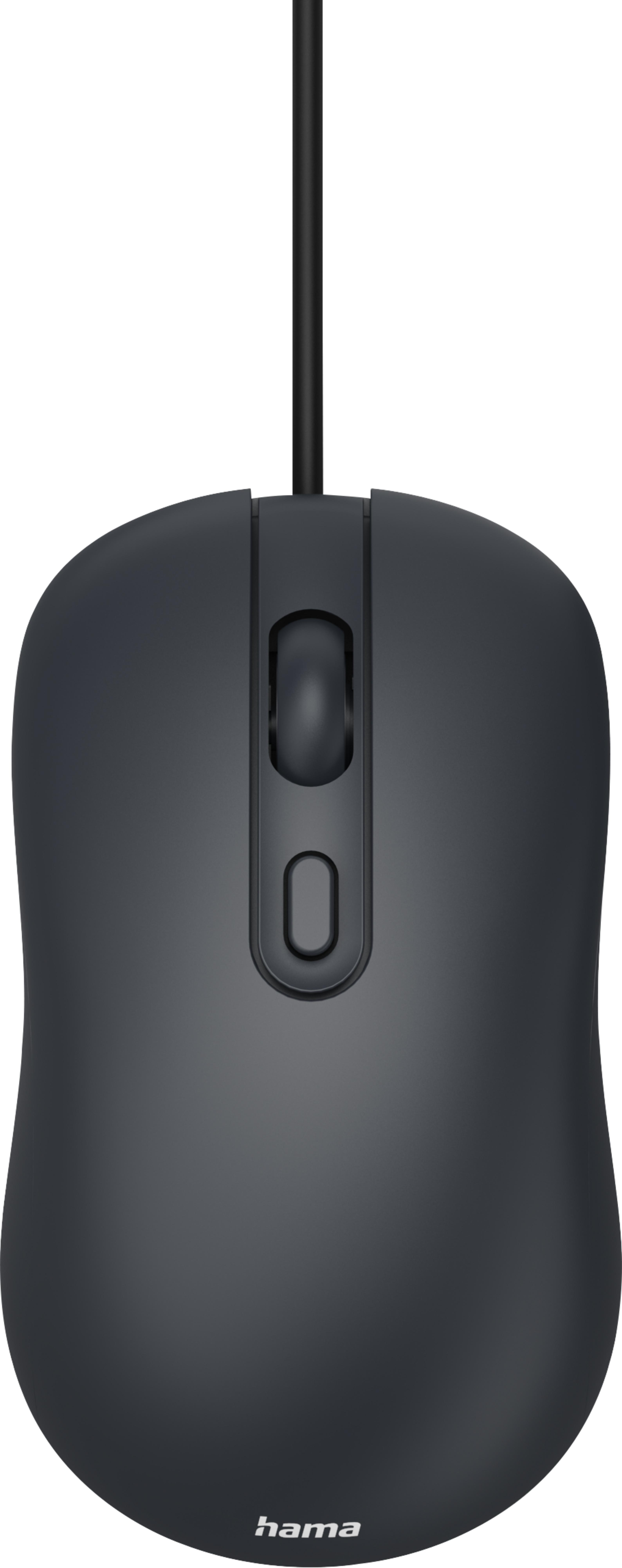 Hama CM-200 Maus schwarz