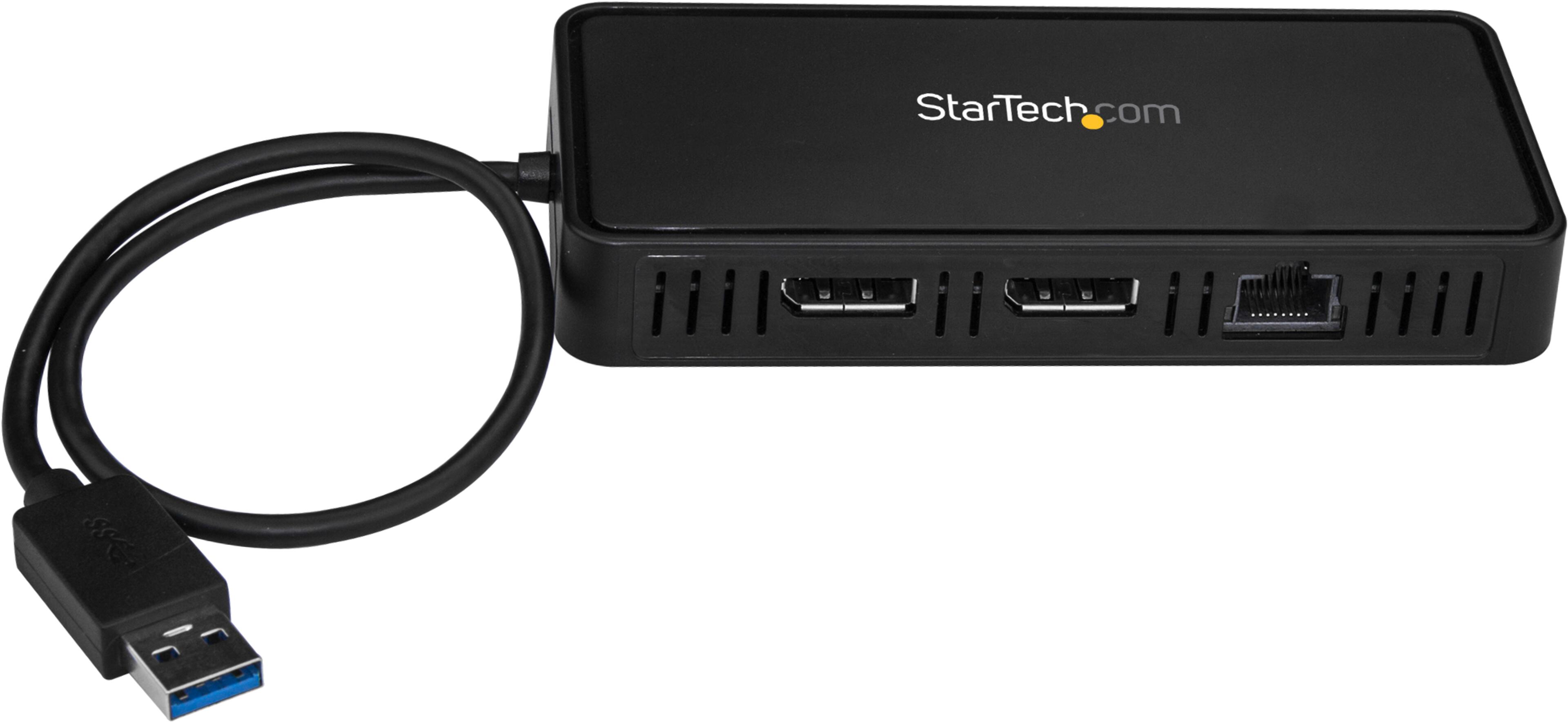 Adapter USB-A - DP/RJ45/USB