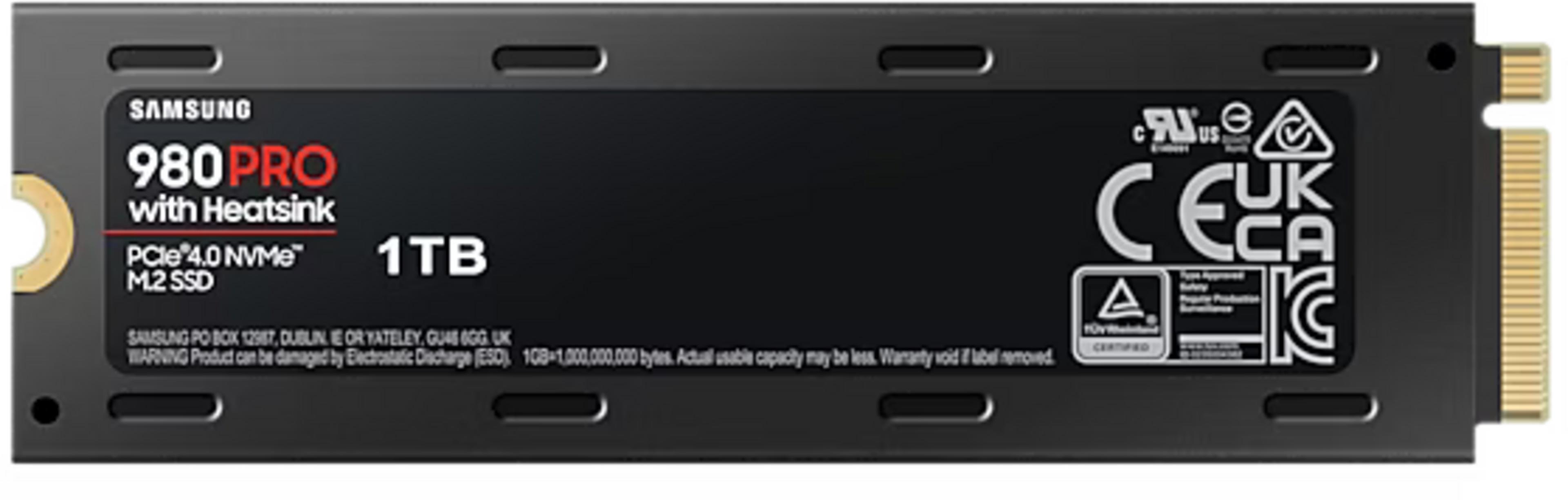 Samsung 980 Pro Heatsink 1TB SSD