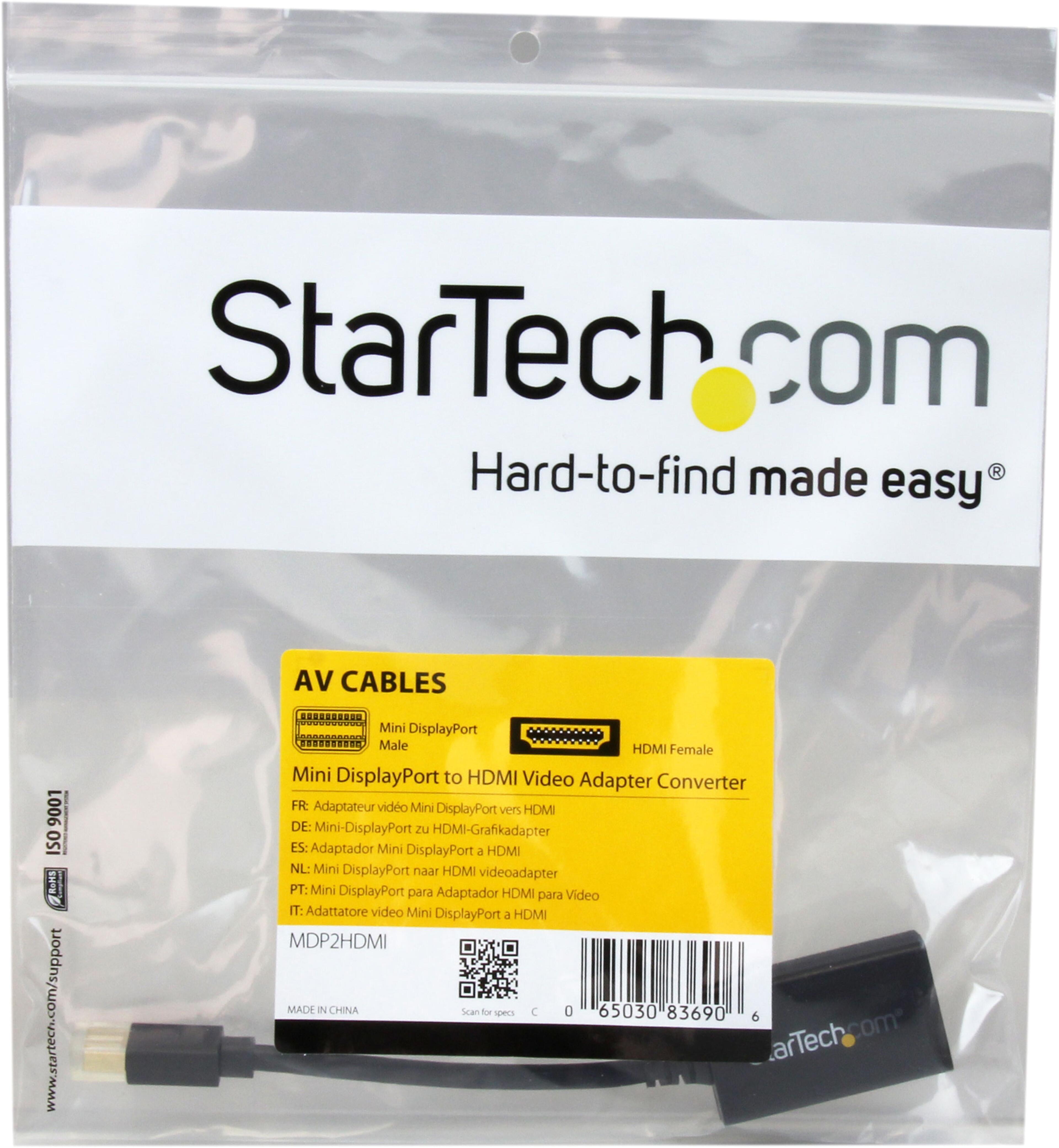 StarTech Mini-DisplayPort - HDMI Adapter