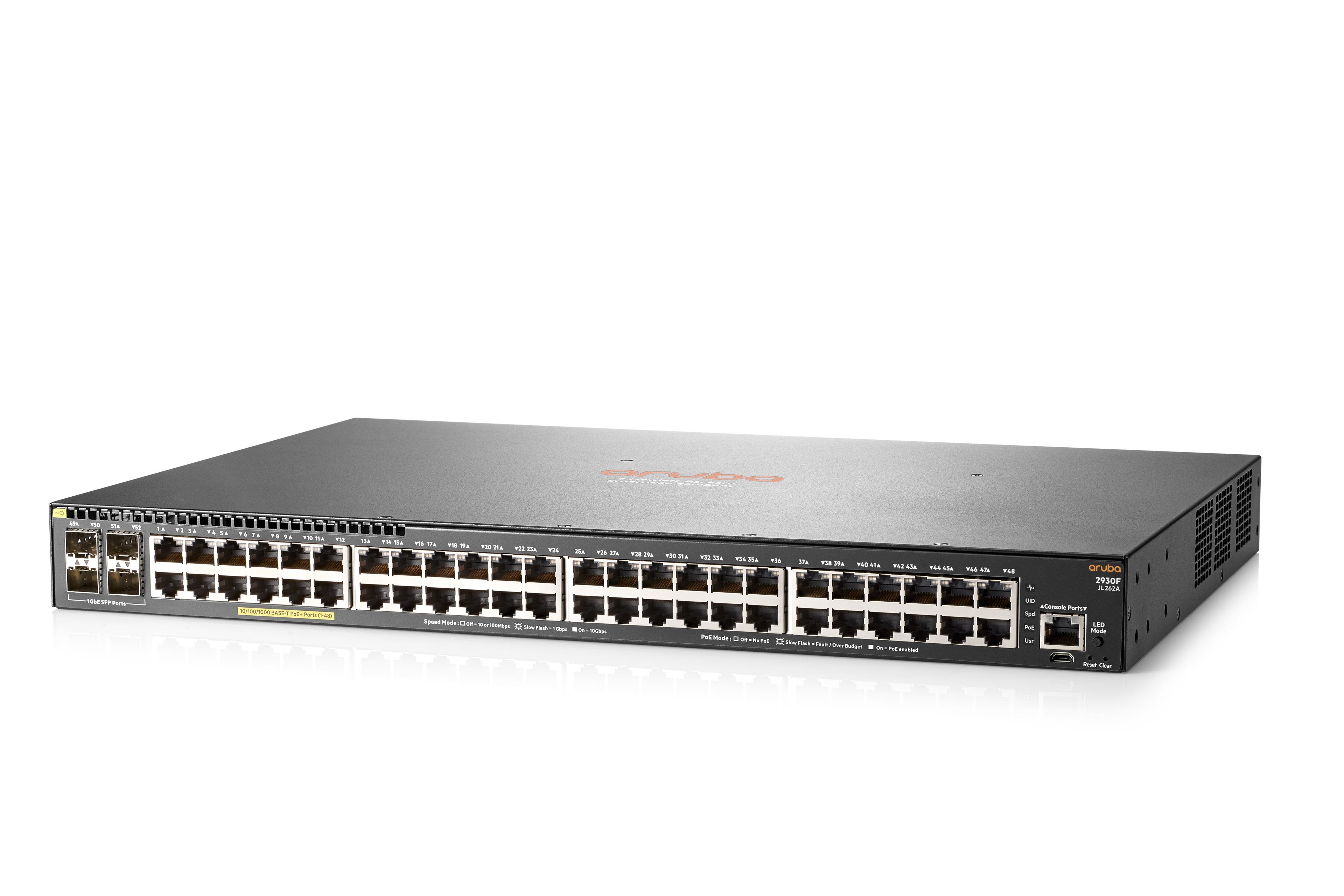 HPE Aruba 2930F 48G PoE+ Switch