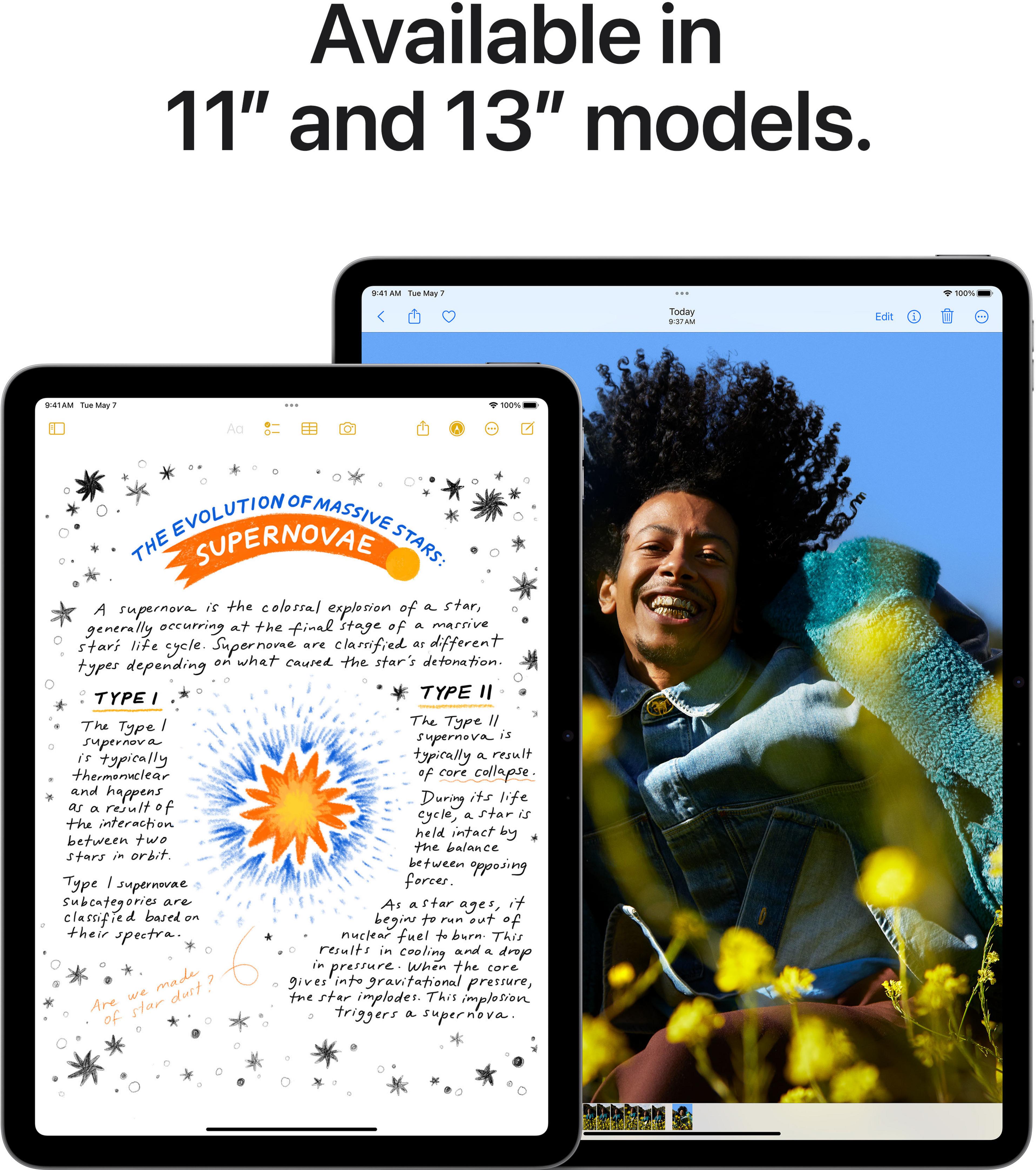 Apple iPad Air 13" M2 5G 128 GB galassia