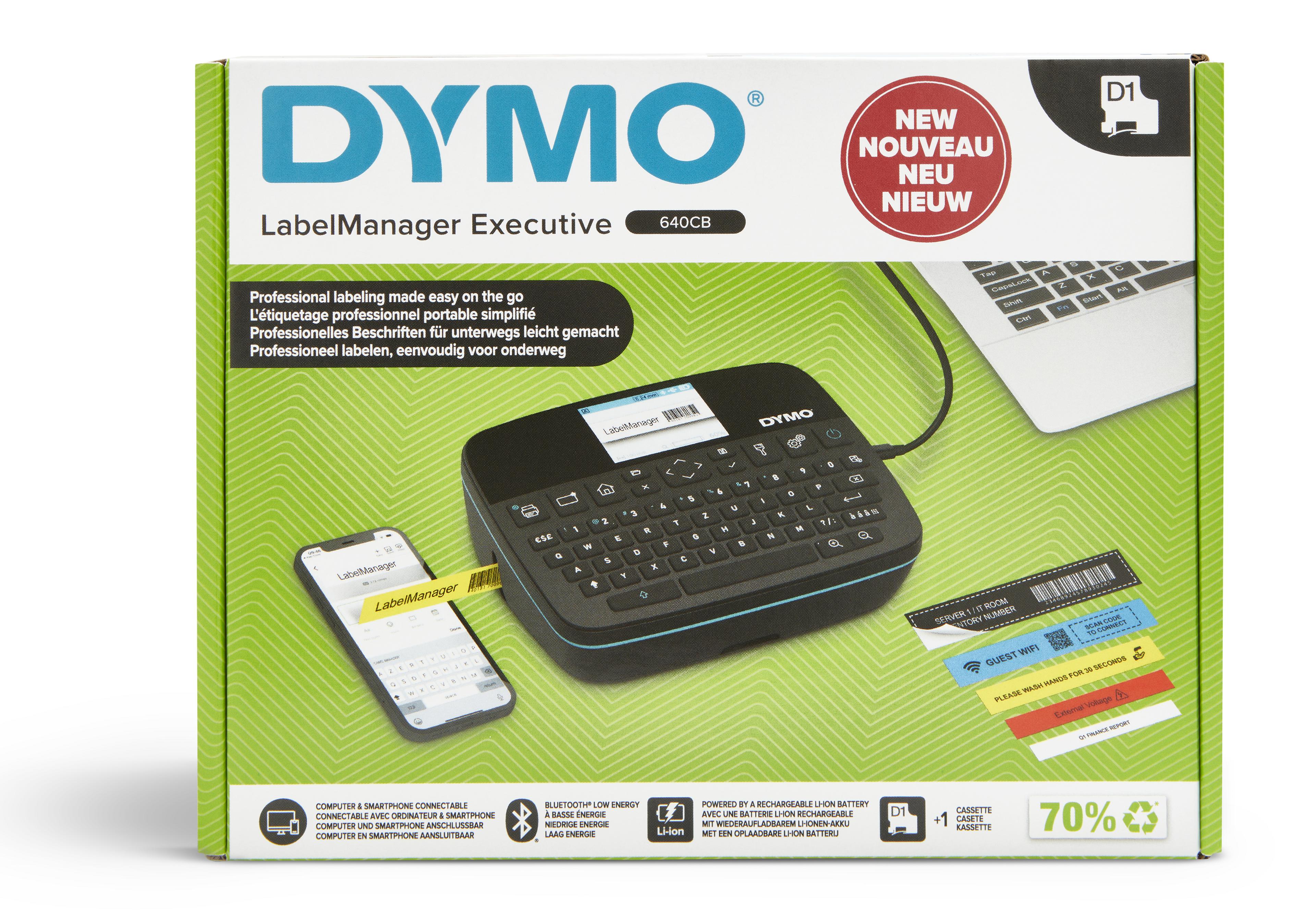 Dymo LabelManager 640 CB Beschriftung