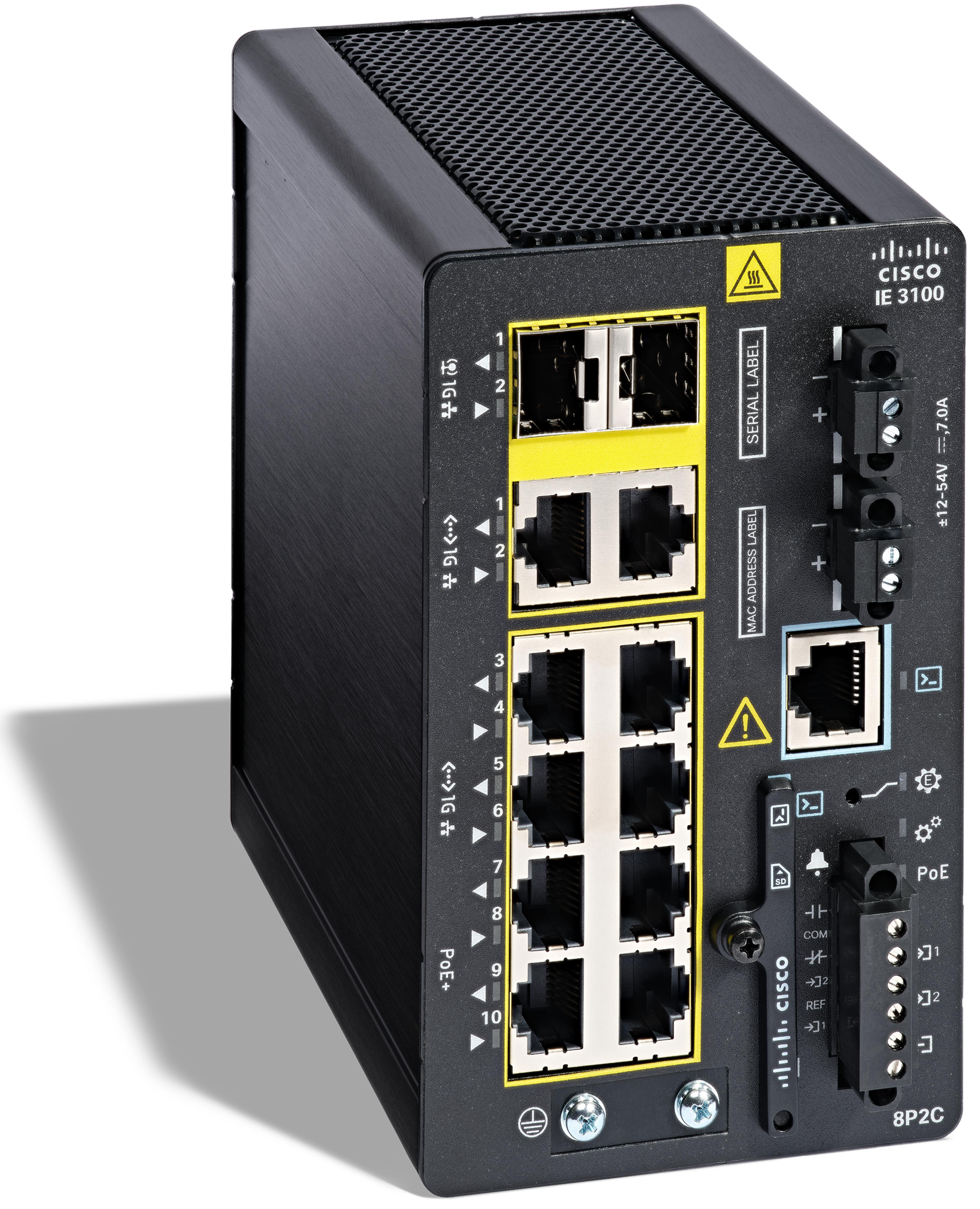 Switch Cisco IE-3100-8P2C-E