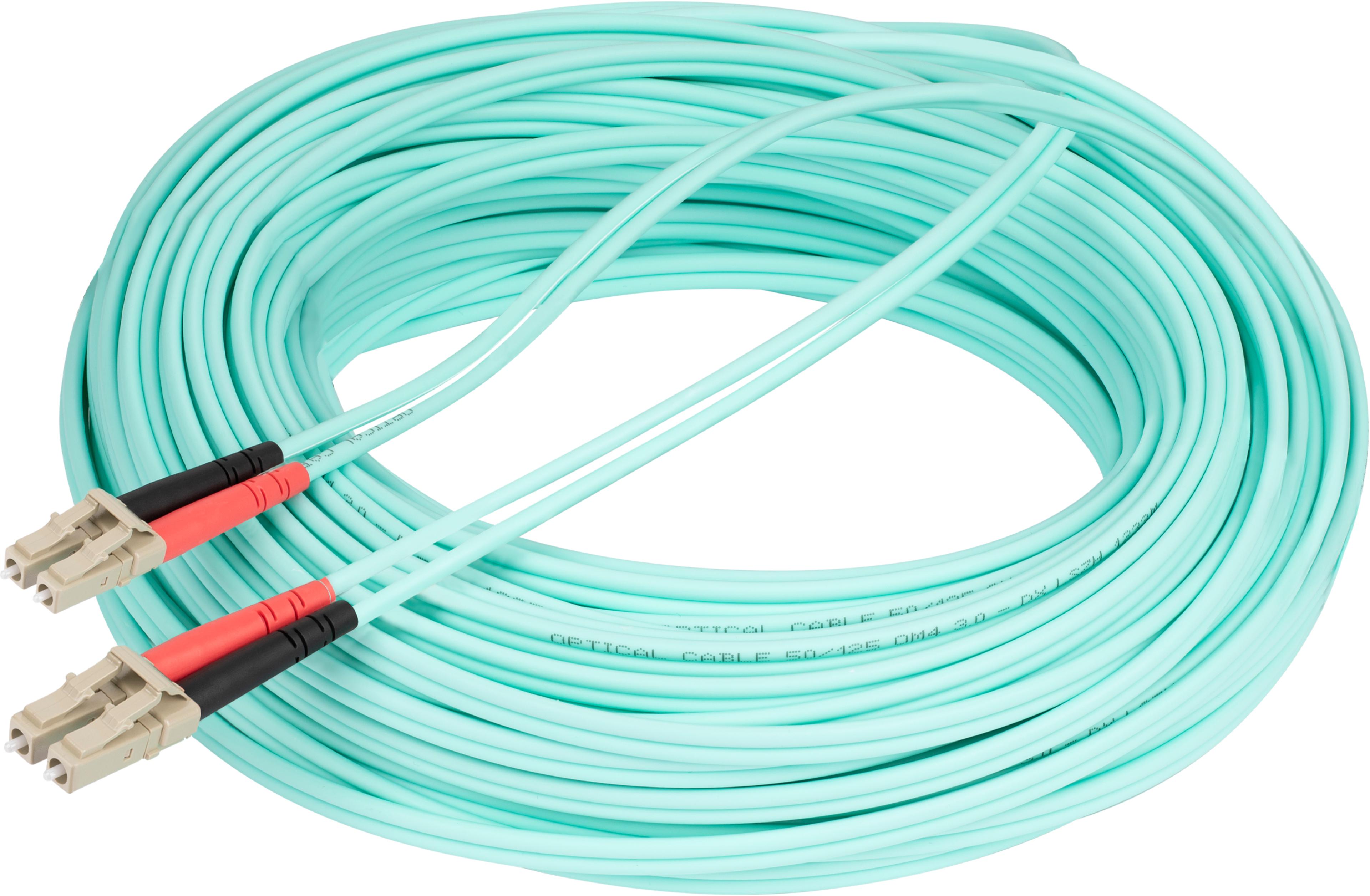 FO Duplex Patch Cable LC-LC 50/125µ 25m