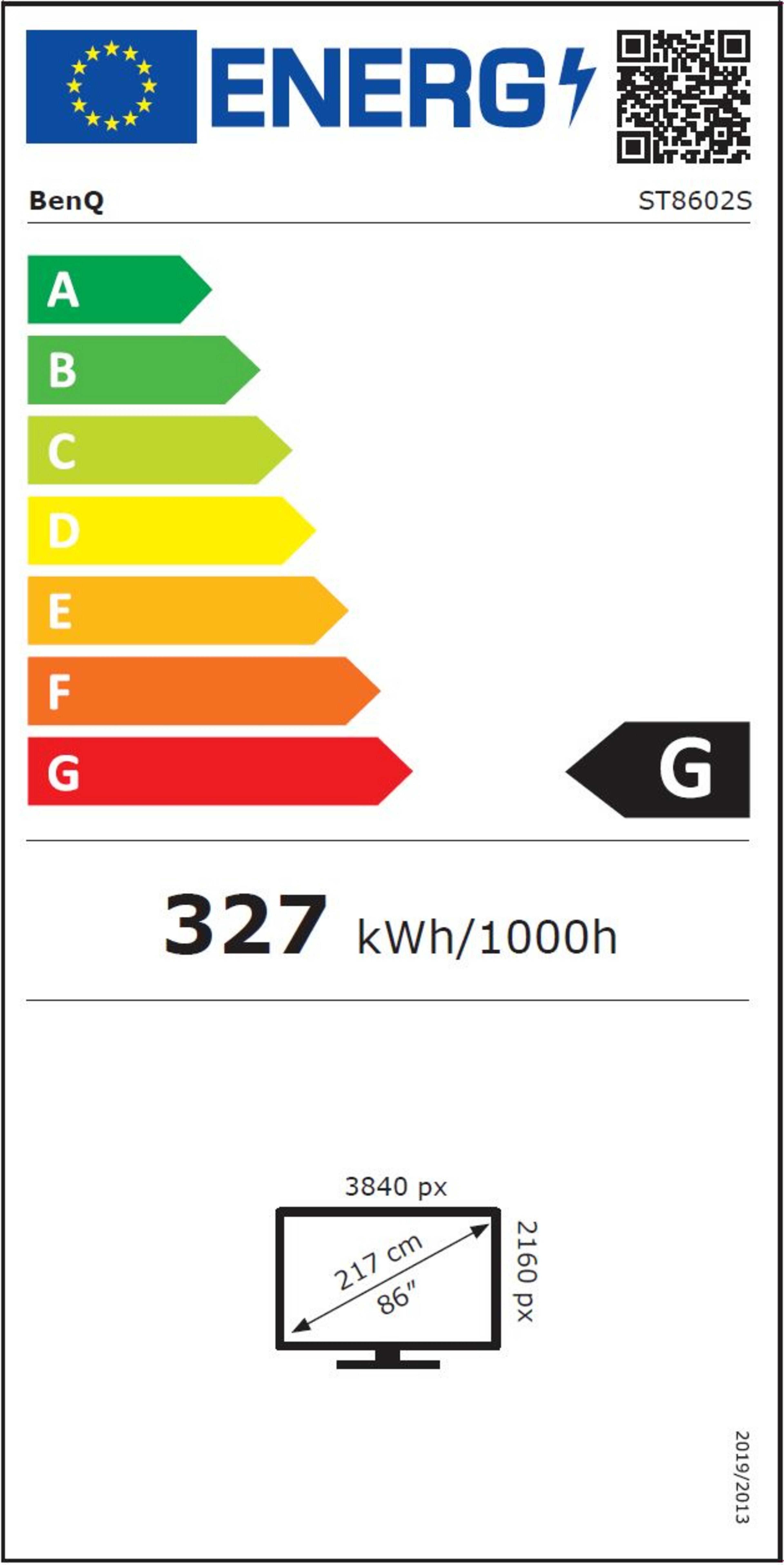 Display BenQ ST8602S