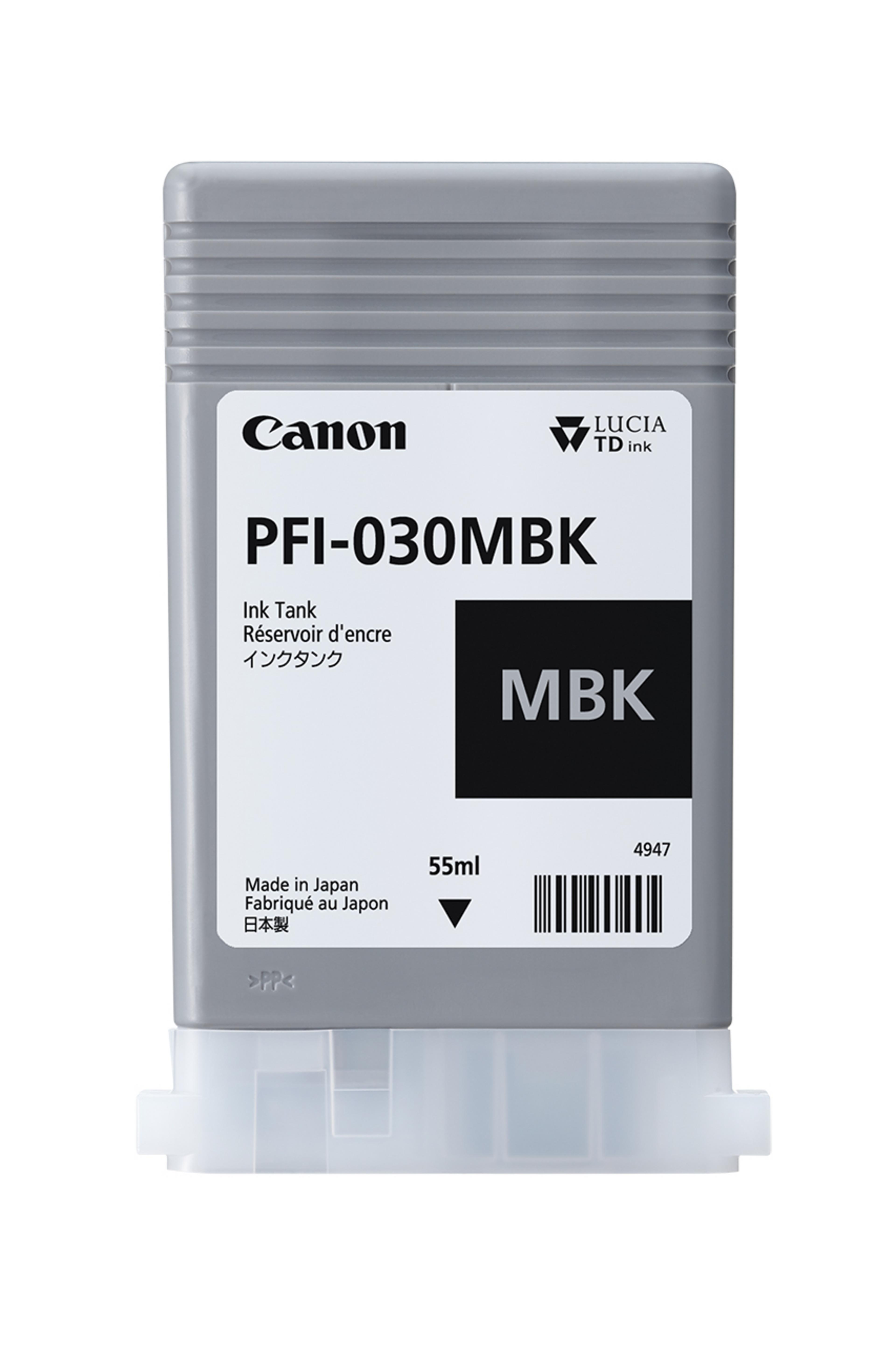 Canon PFI-030 MBK Ink Matte Black