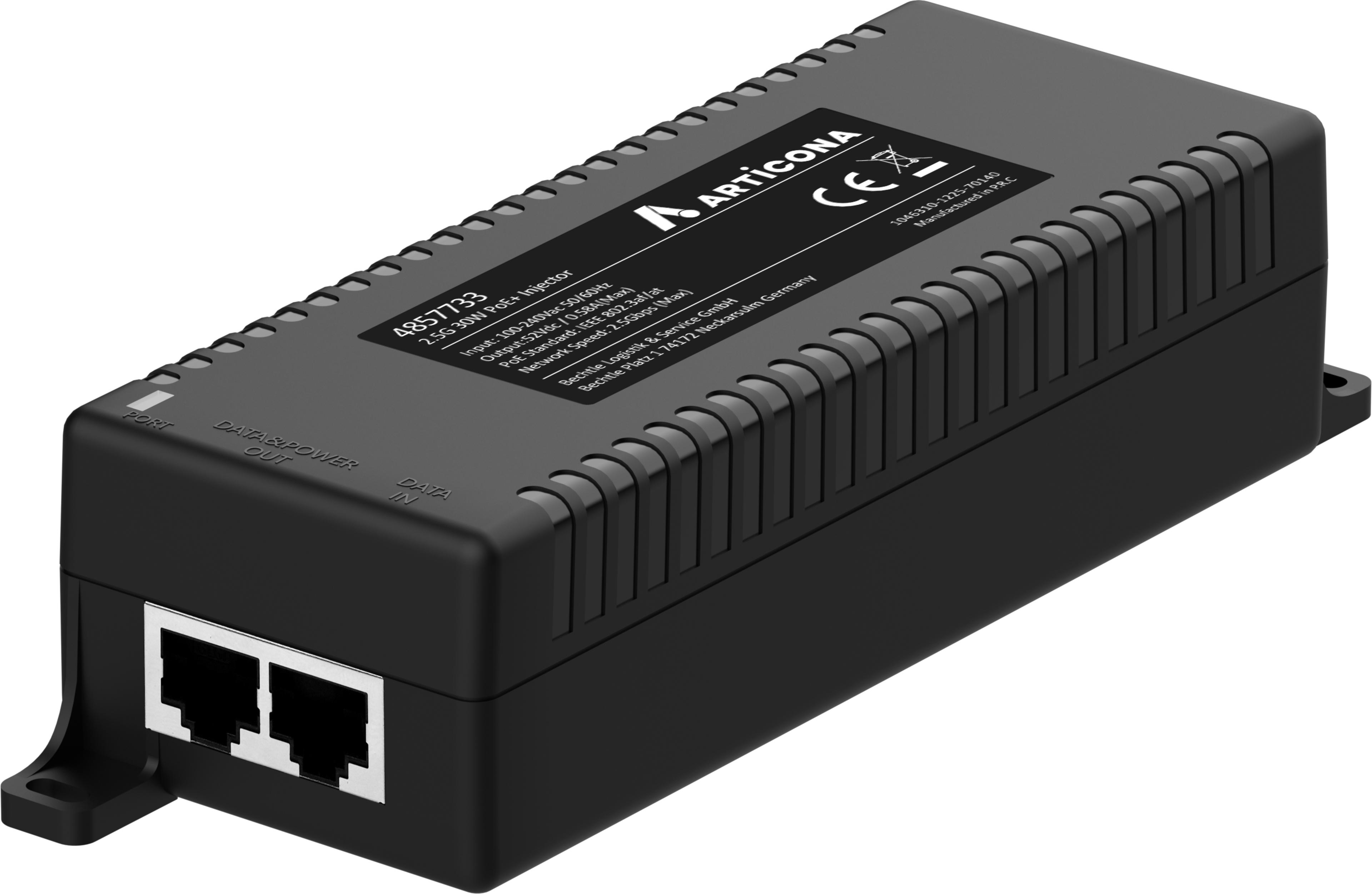ARTICONA 2.5 G 30W PoE+ Injector