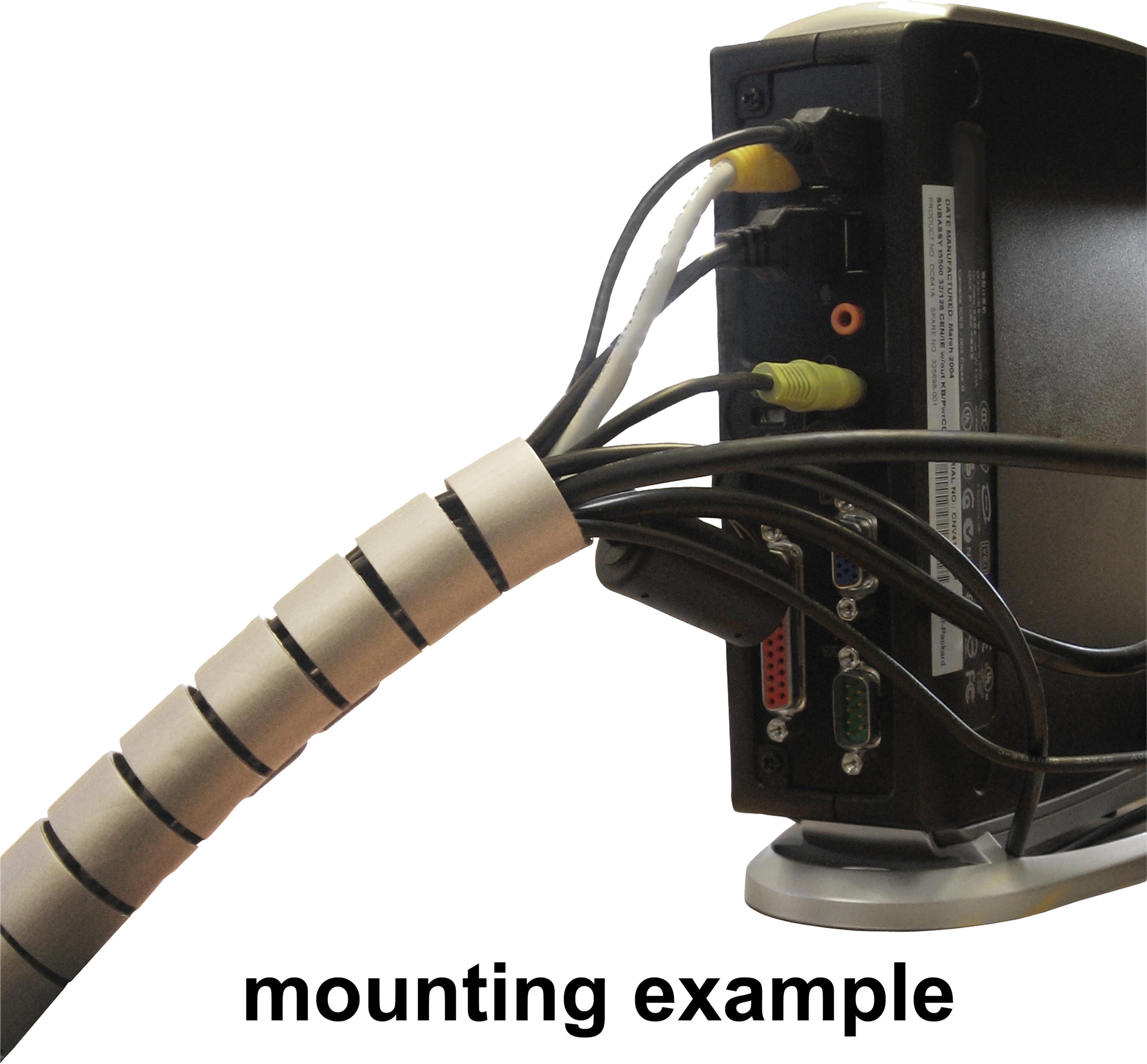 Cable Eater D=15mm 25m Silver