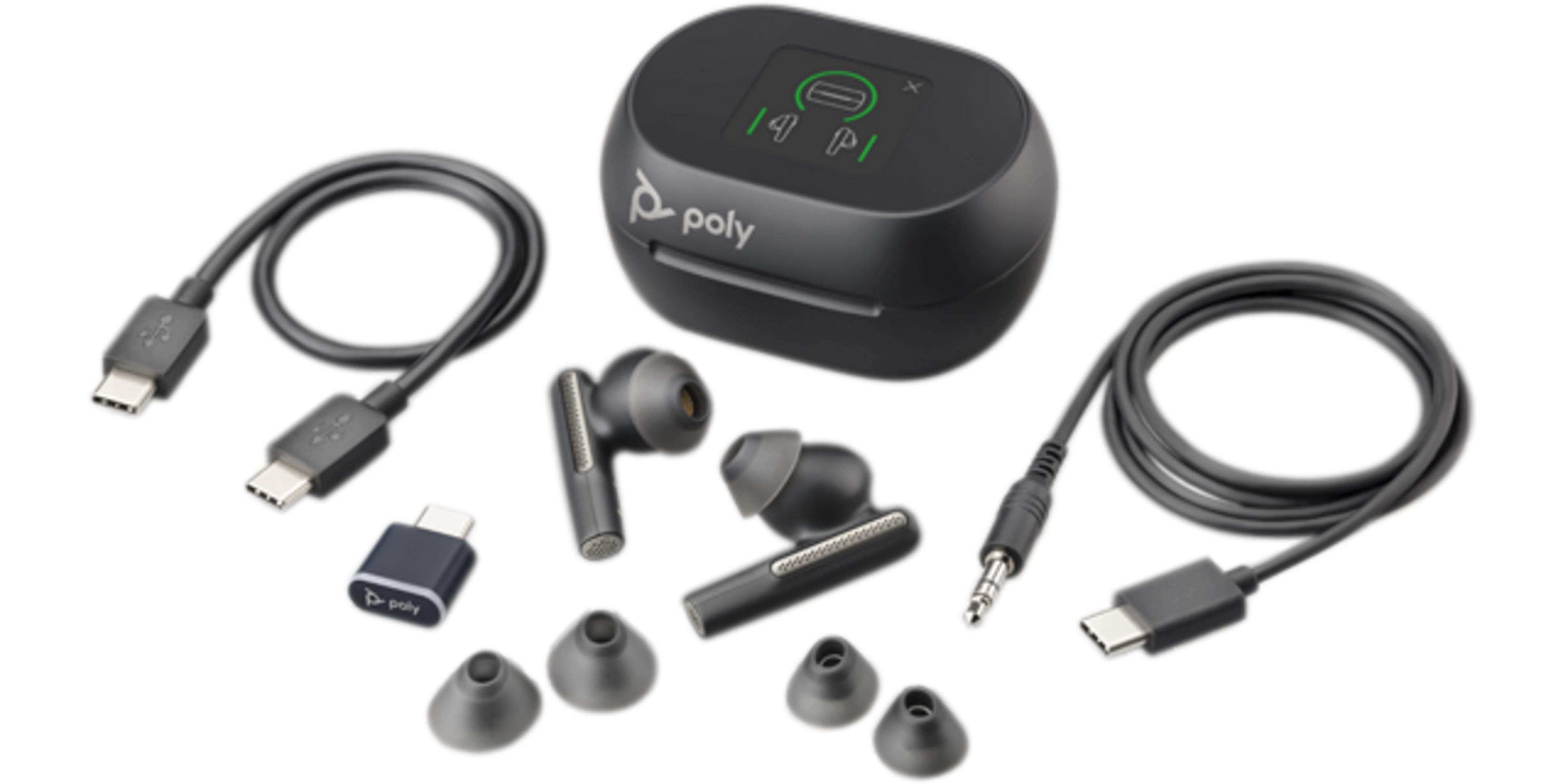 Poly Voyager Free 60+ USB-C Earbuds