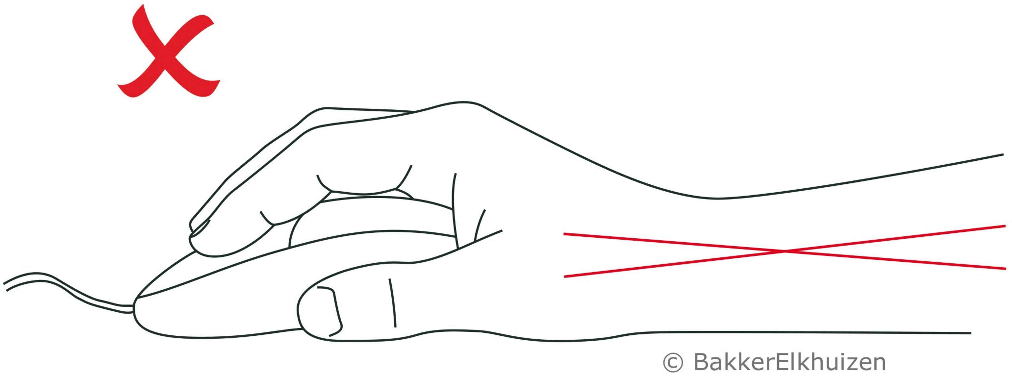 Bakker Evoluent 4 Vertikalmaus rechts