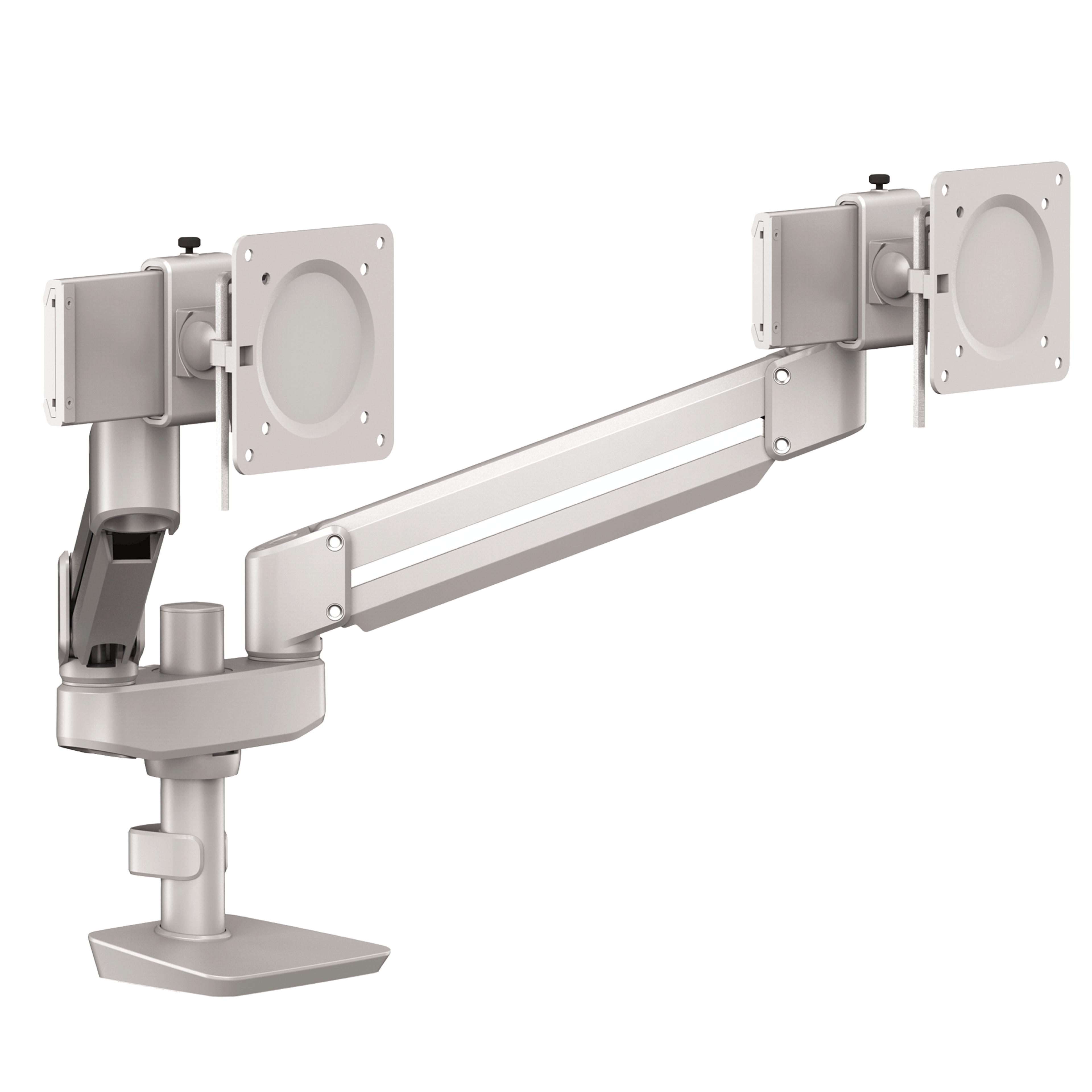 Fellowes Tallo Dual Tischhalterung silb.