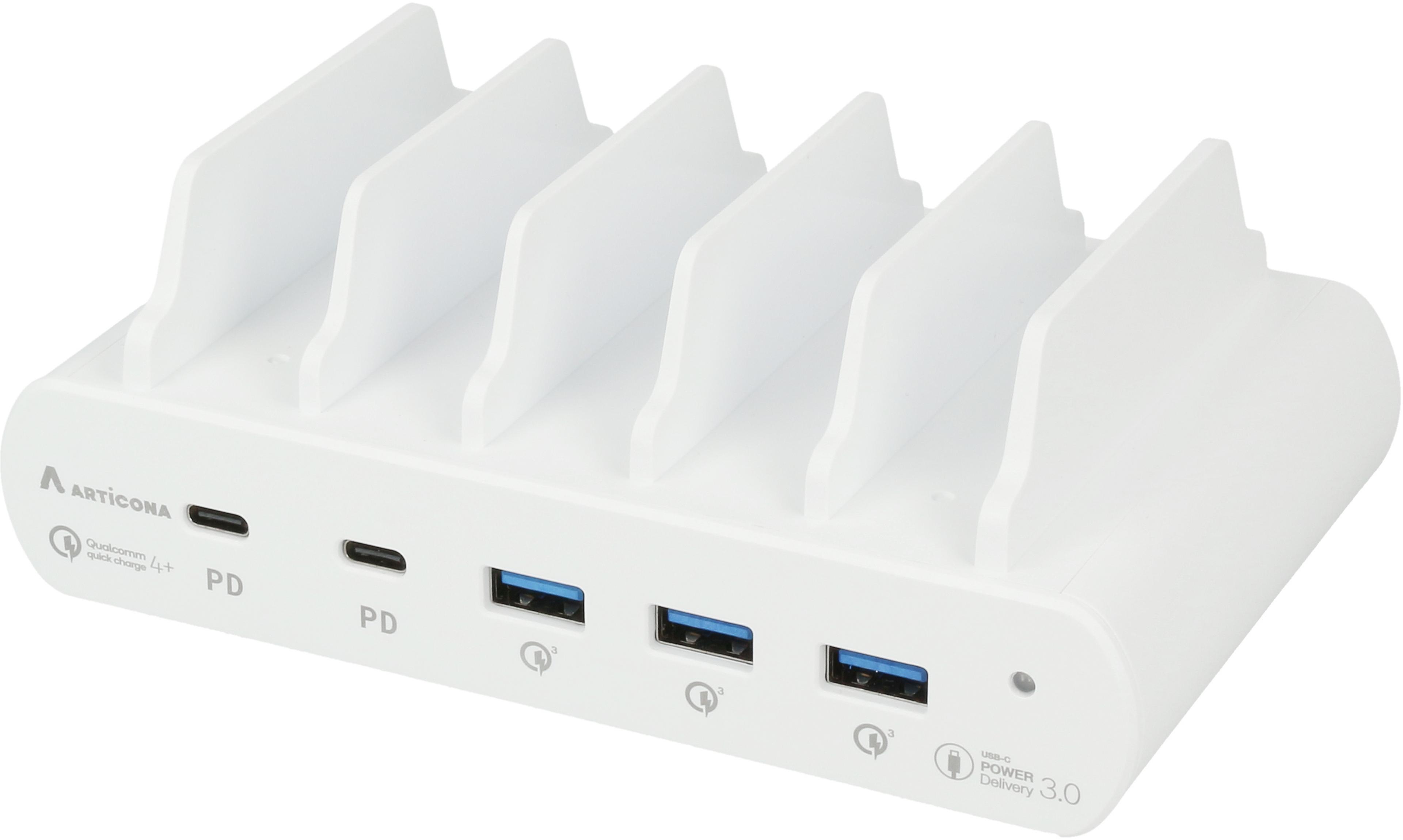 ARTICONA USB C/A vez. nélk. töltőállomás