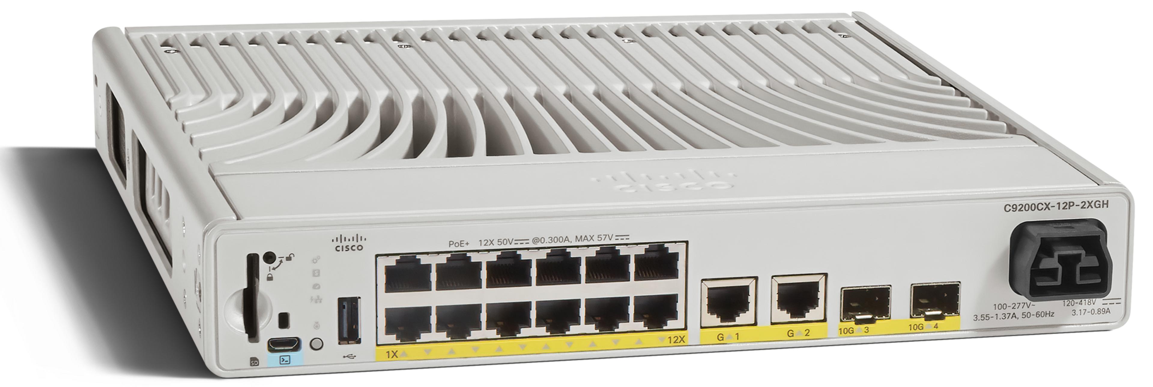 Cisco Catalyst C9200CX-12P-2X2G-E Switch