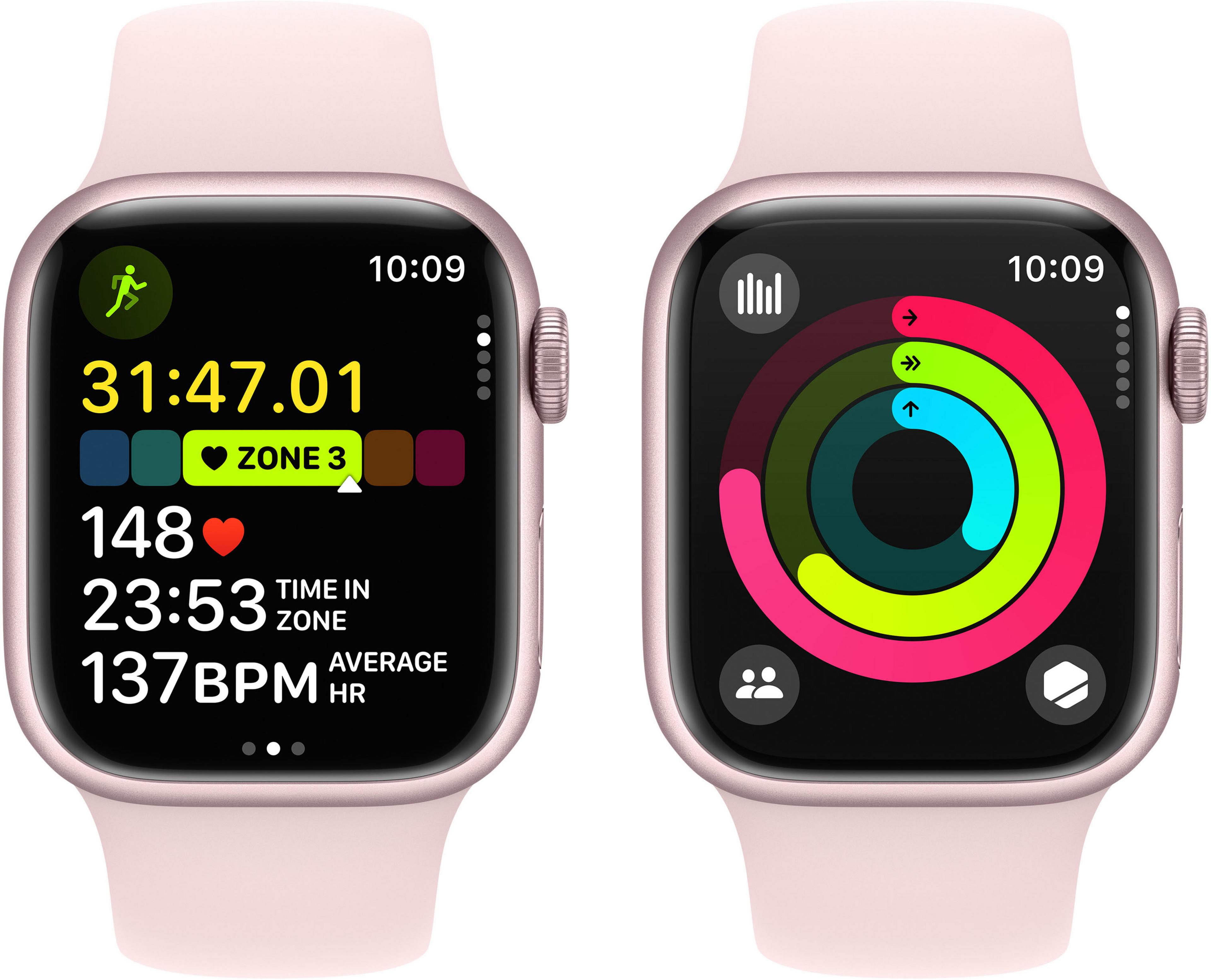 Apple Watch S9 9 LTE 45mm Alu Pink