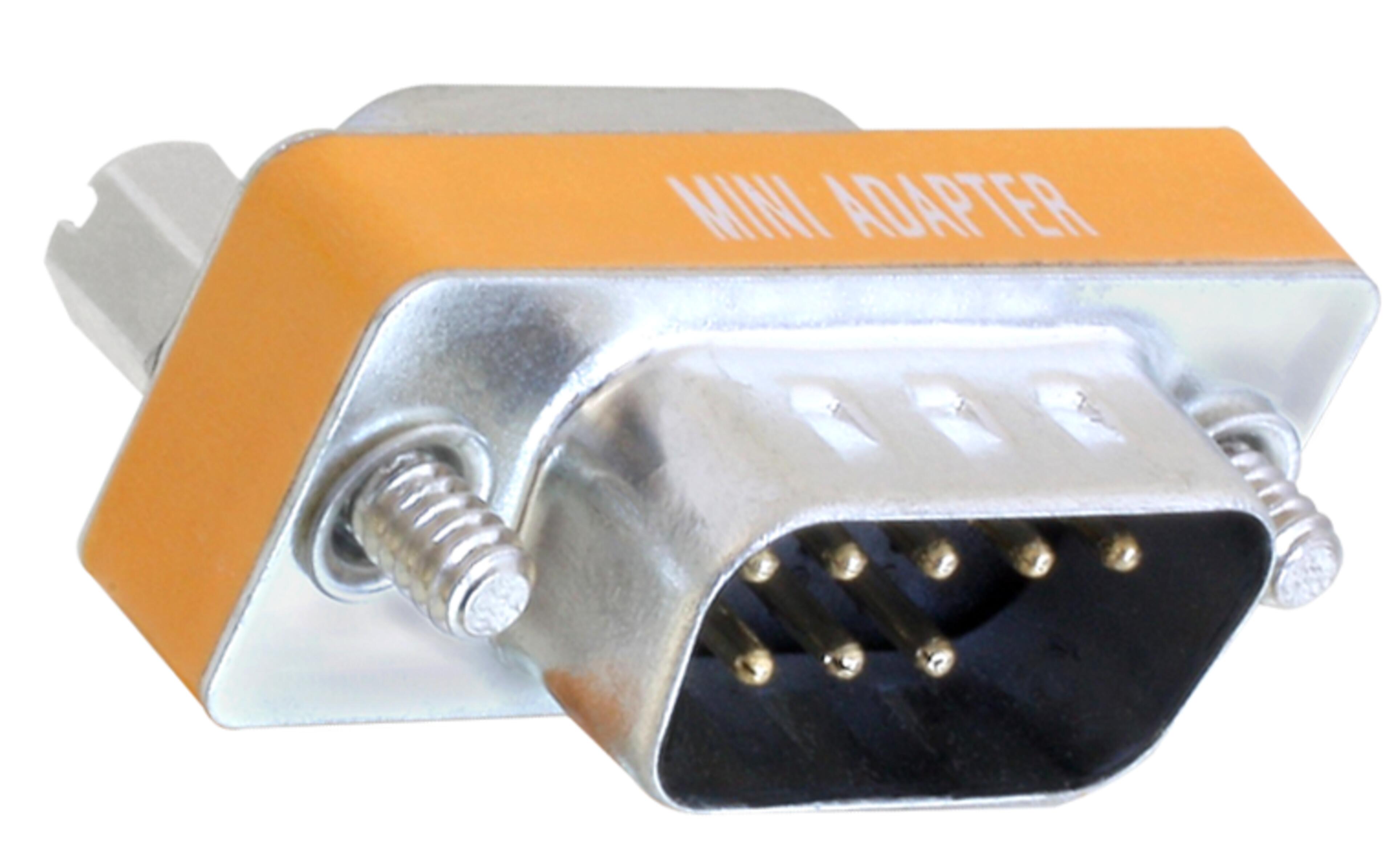 Delock Null Modem Adapter DB9/m-DB9/f