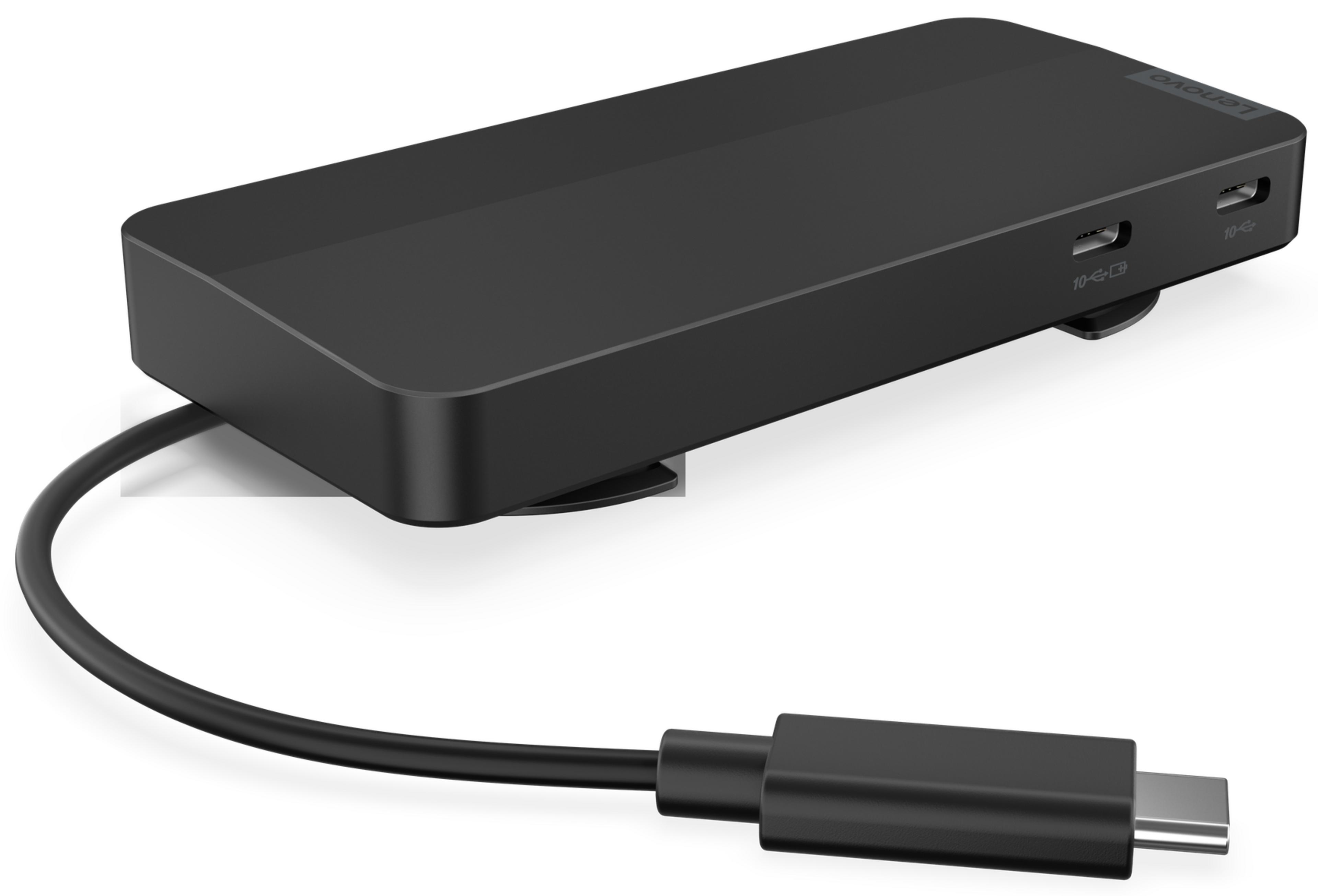 Lenovo USB-C-Reisedock für zwei Displays