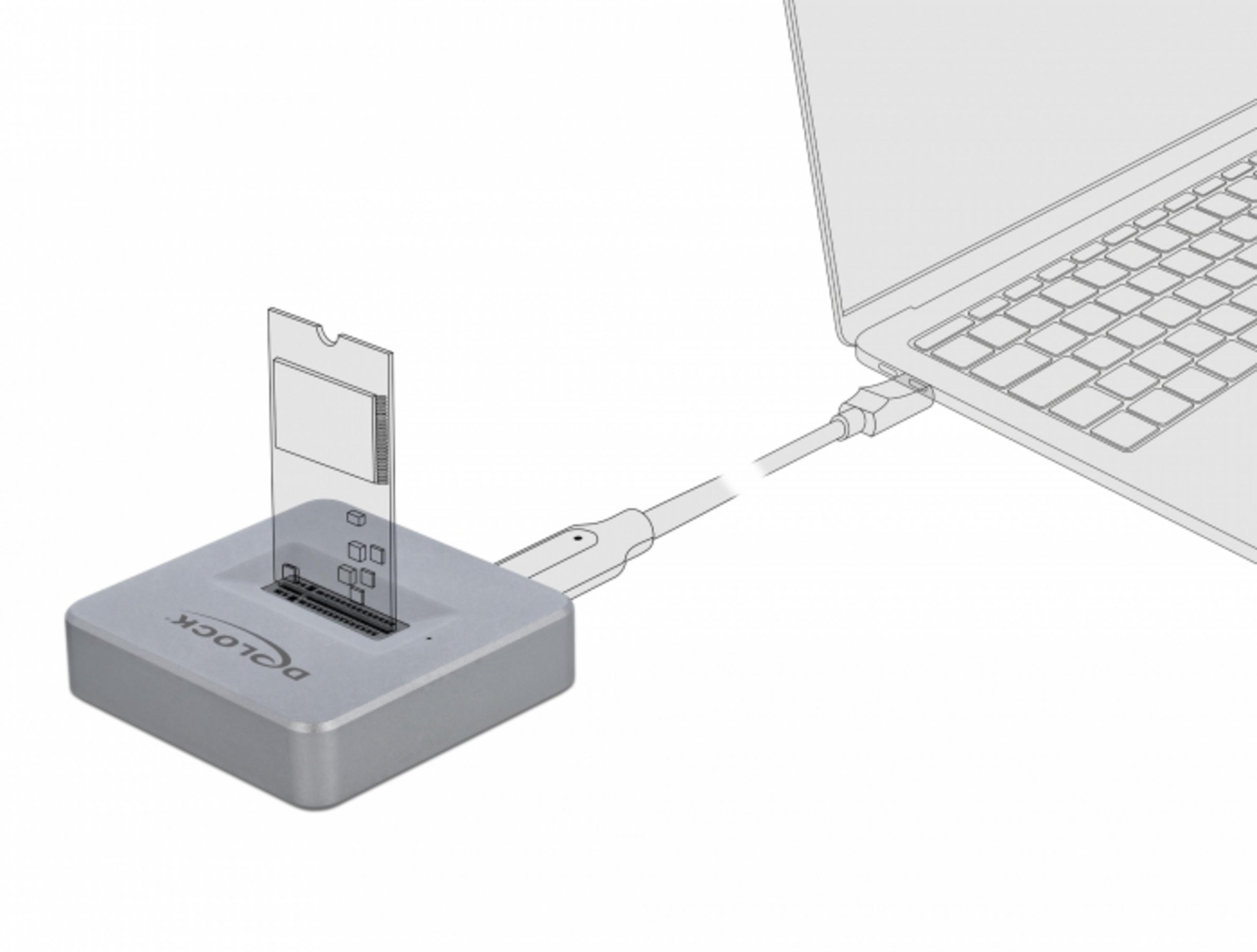 Delock M.2 PCIe SSD USB-C Dockingstation