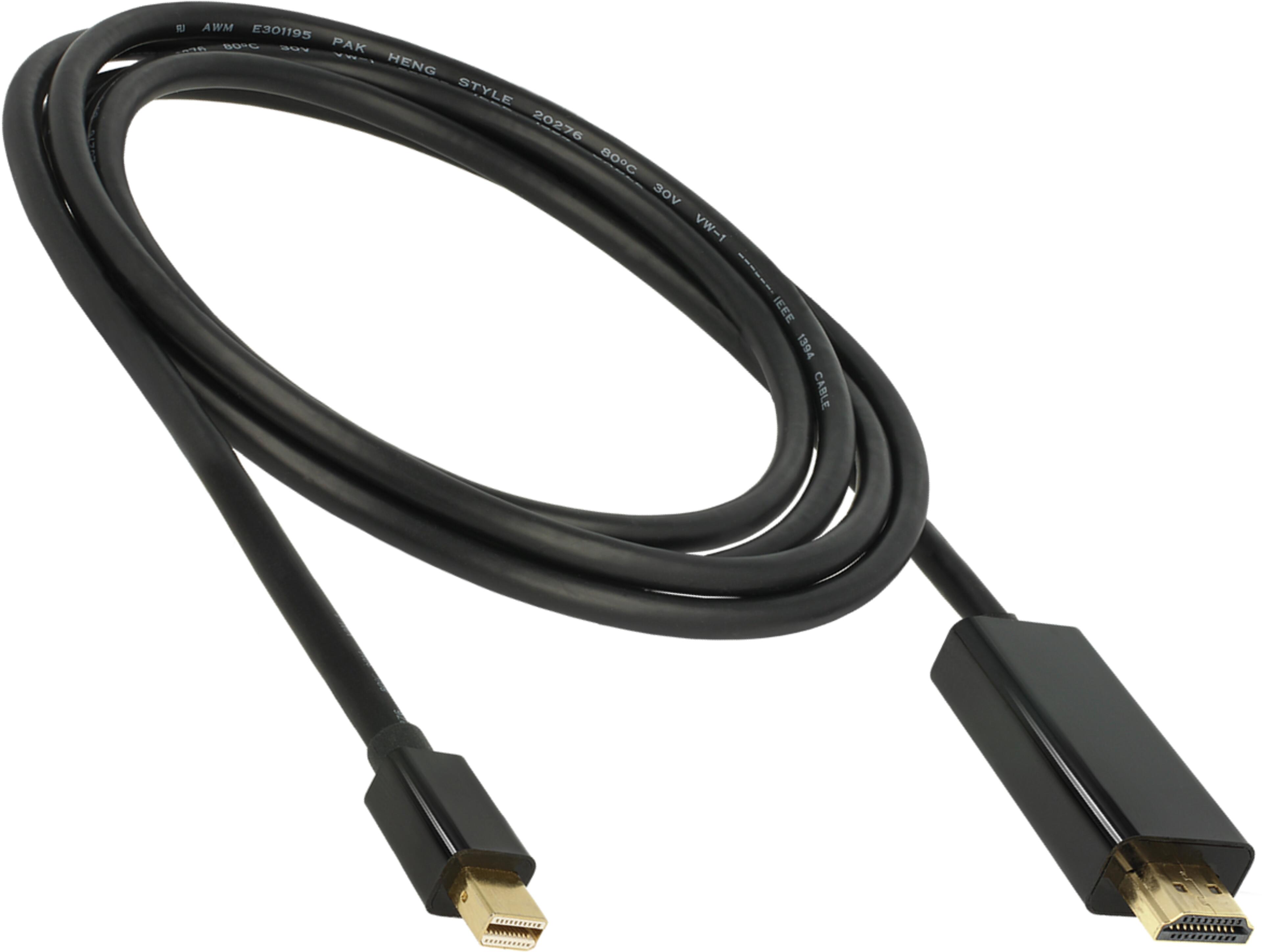 Delock Mini-DP - HDMI Kabel 3 m