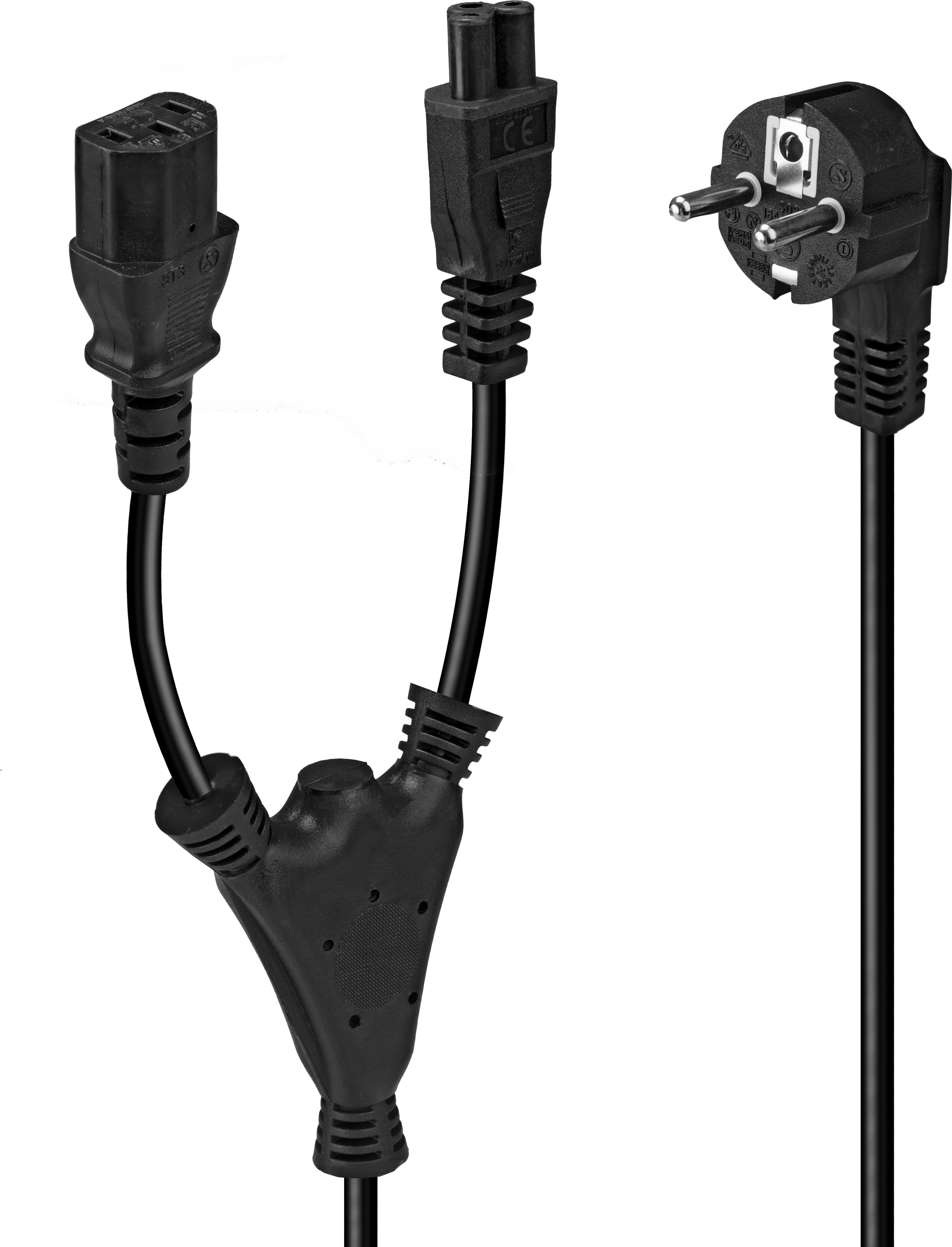 Power Cable 1x Power/m - 1xC13+1xC5/f 2m