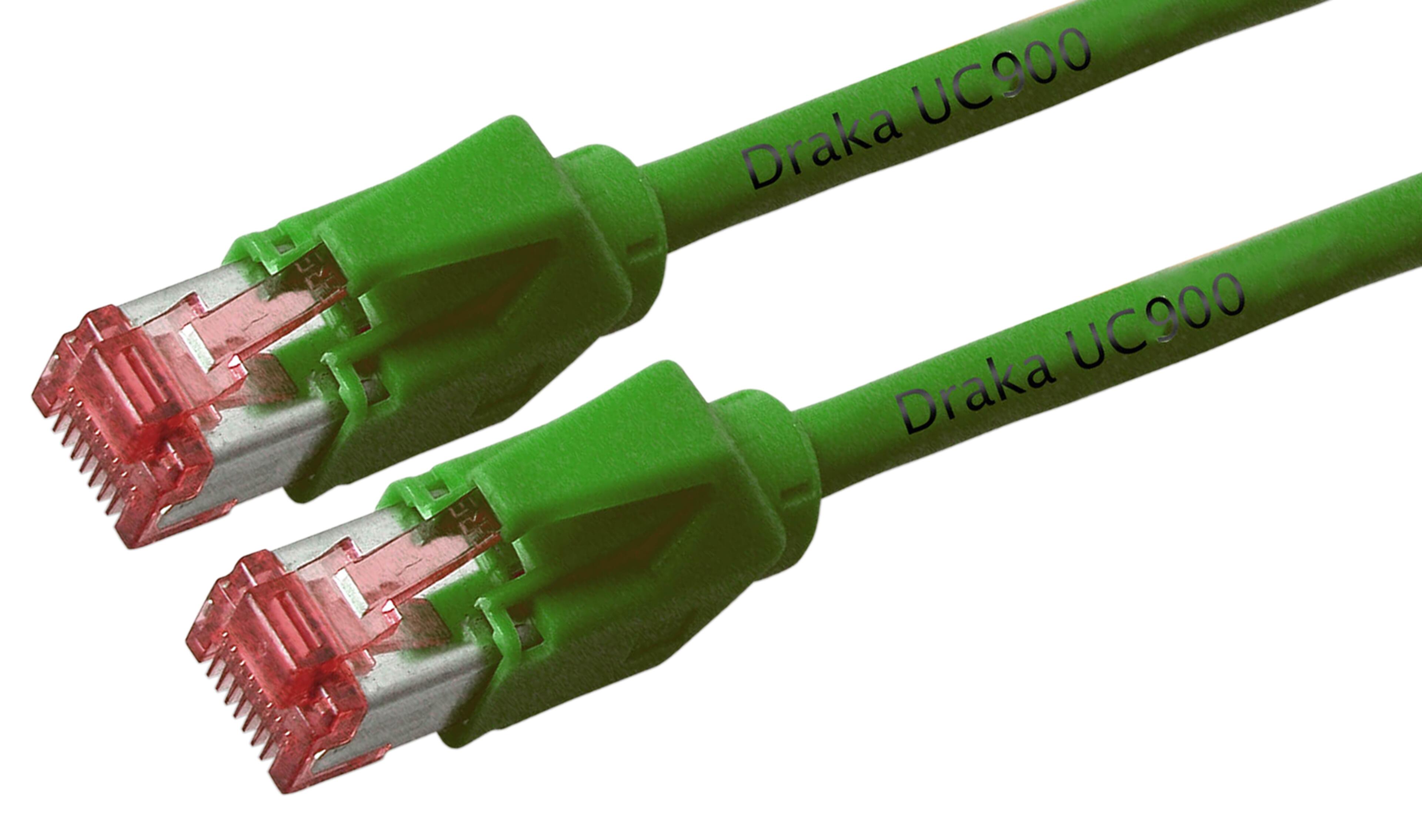 Patch Cable RJ45 S/FTP Cat6 10m Green