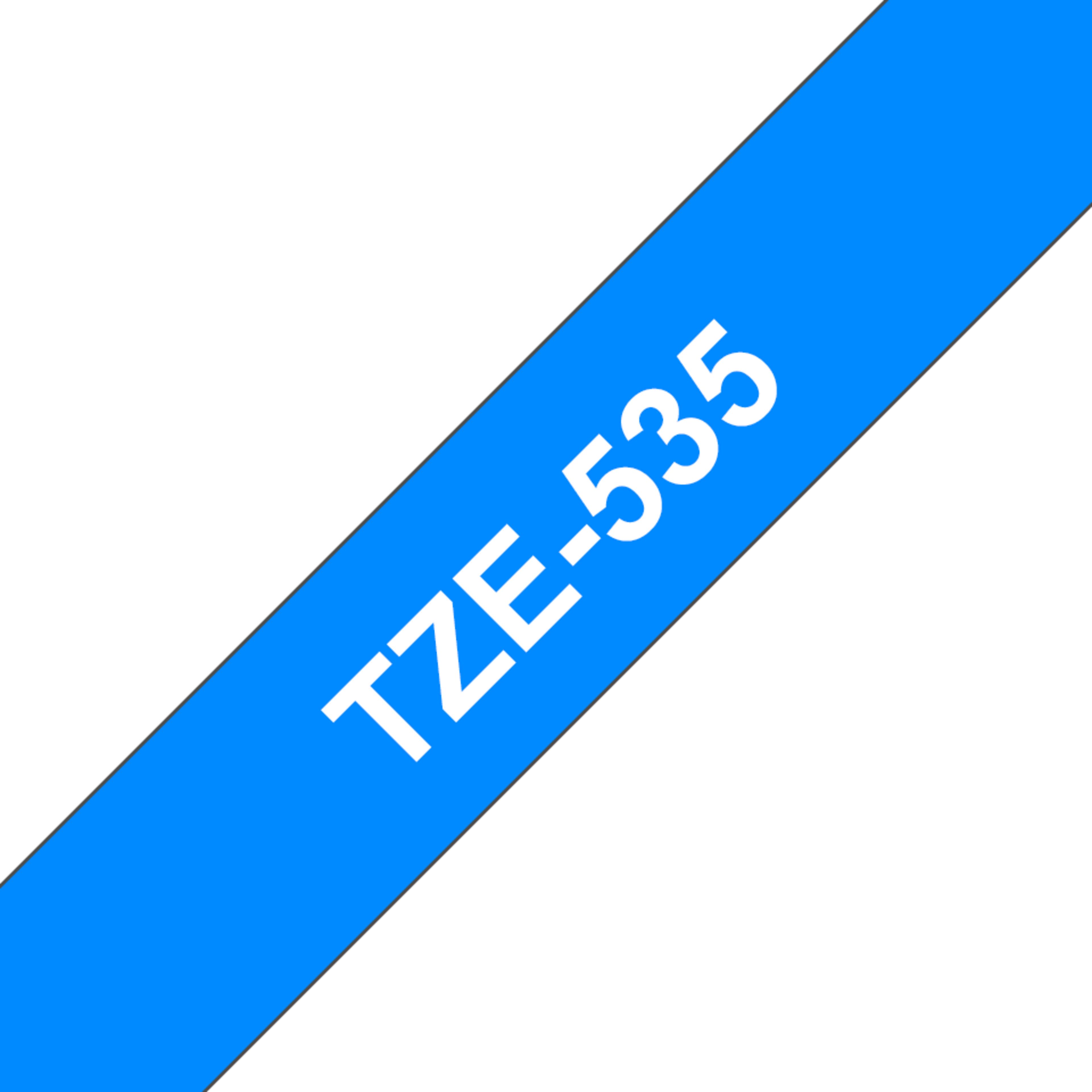 Brother TZe-535 12mmx8m Schriftband blau