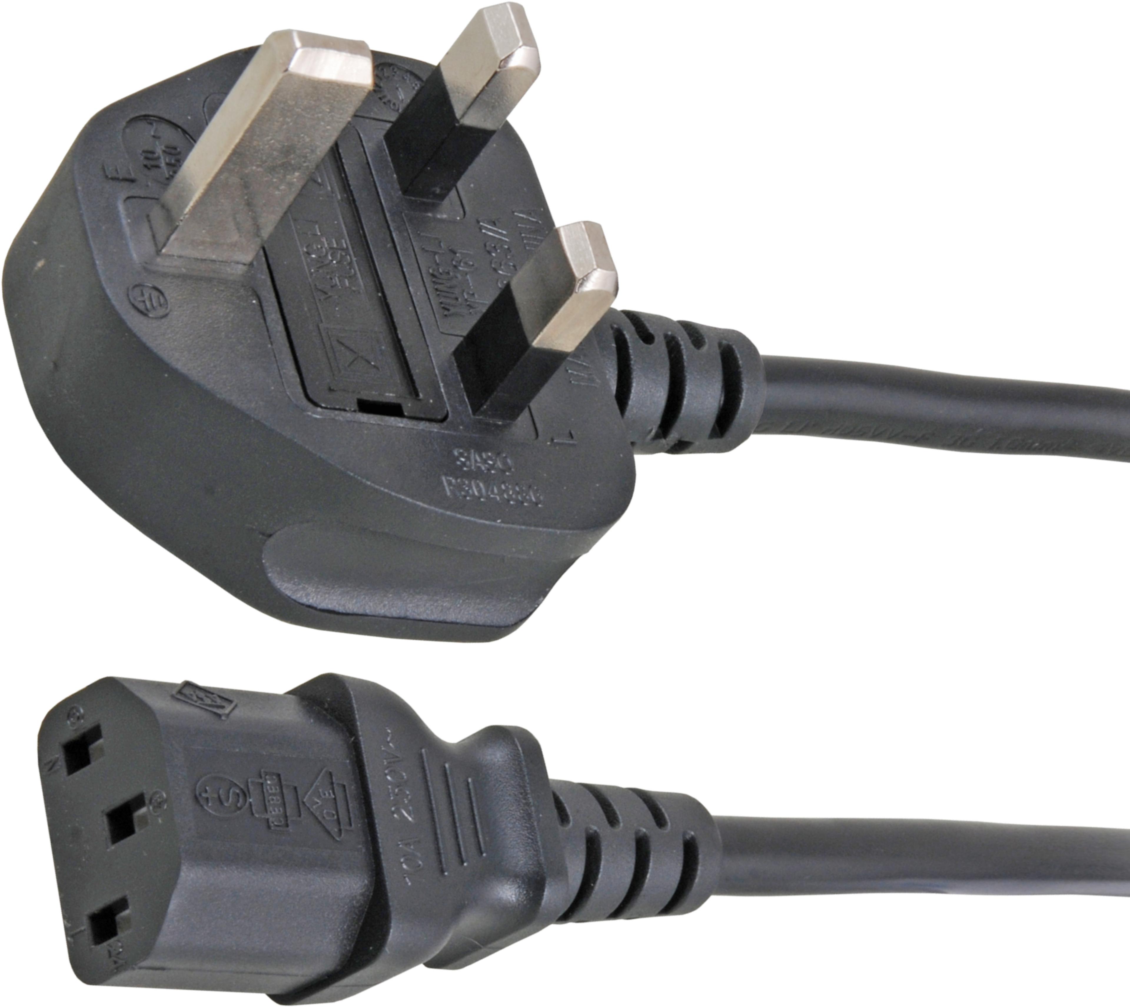 Power Cable Local/m - C13 2m Black