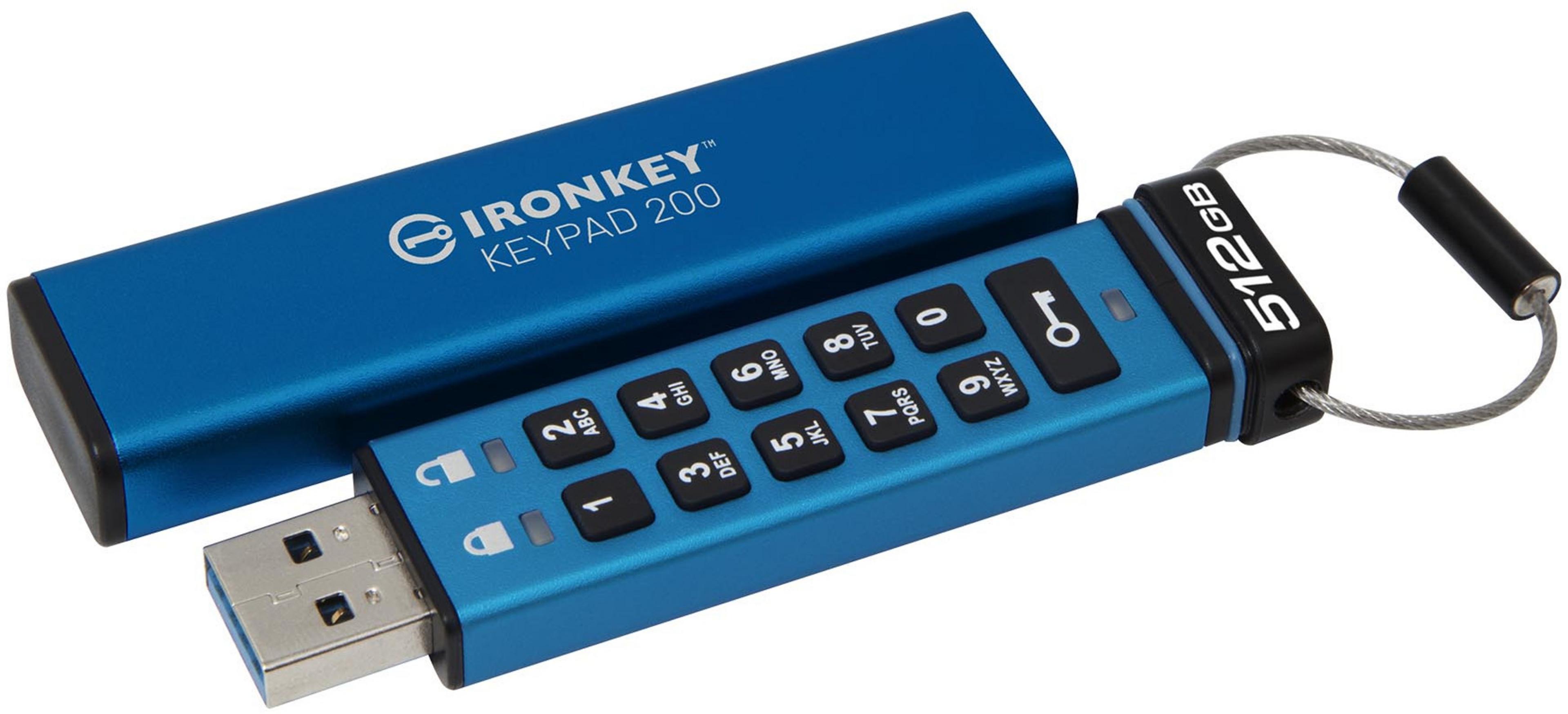 Kingston IronKey Keypad USB Stick 512GB