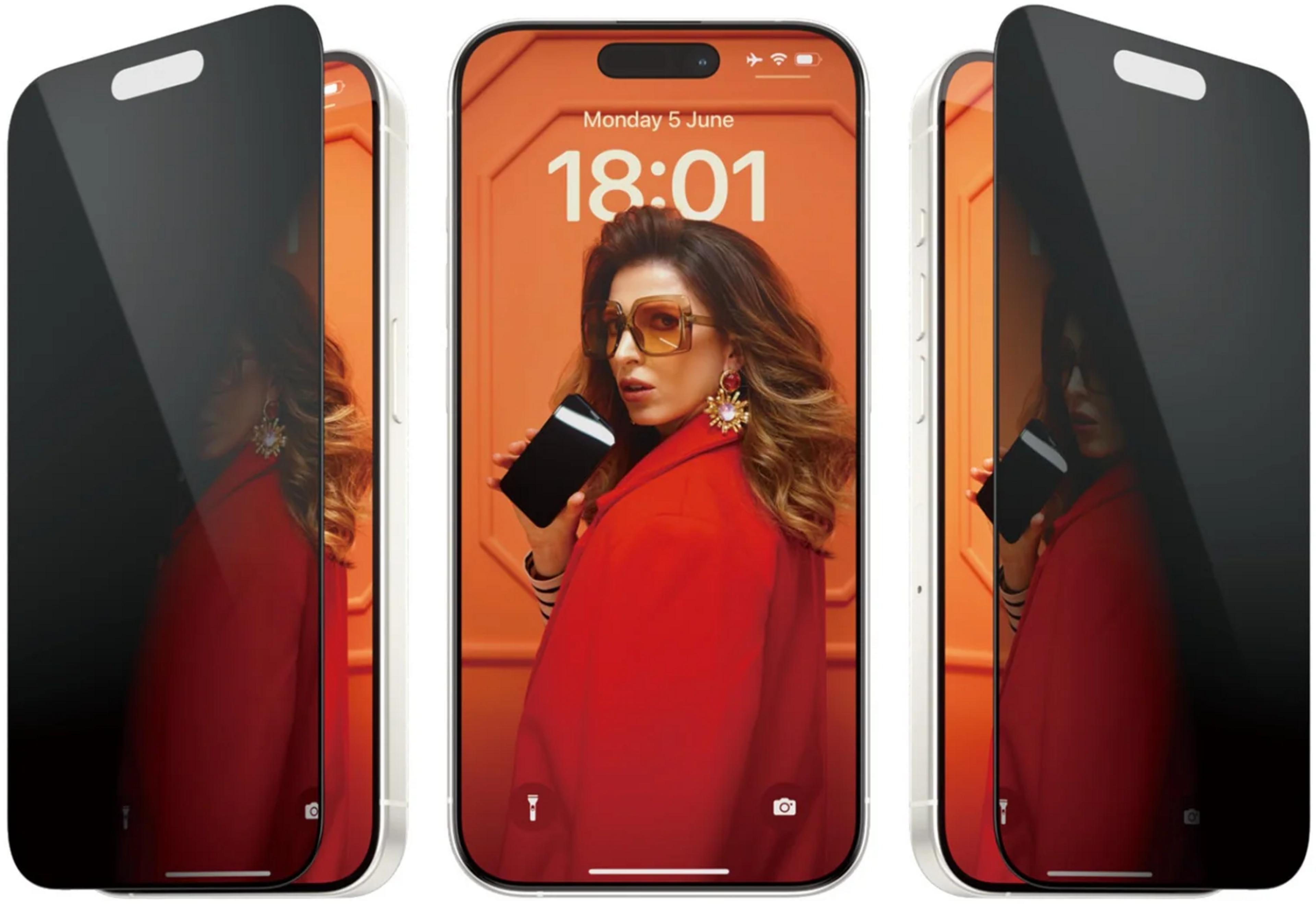 PanzerGlass iPhone 15 Pro Privacy Filter