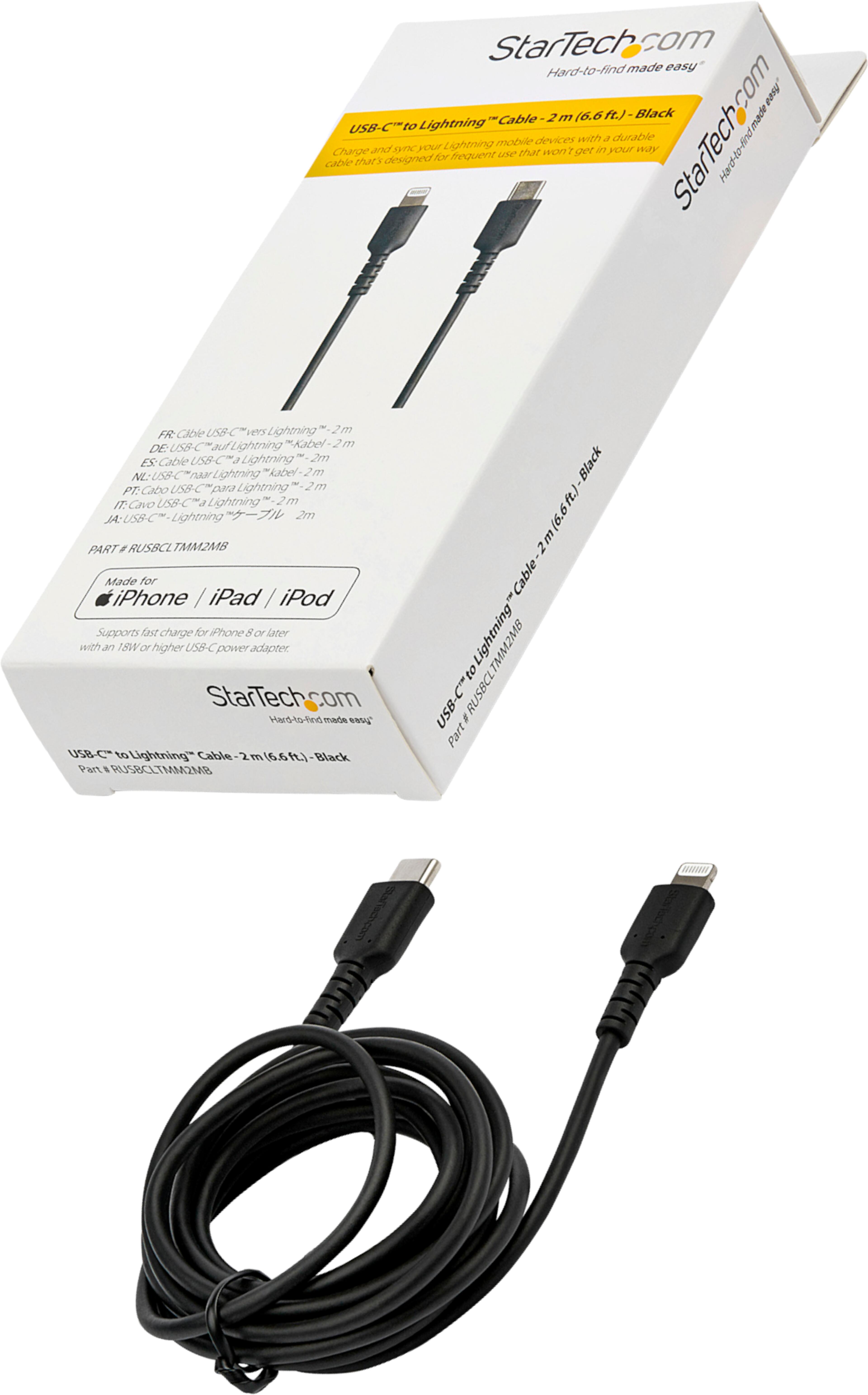 Cavo USB Type C - Lightning StarTech 2 m