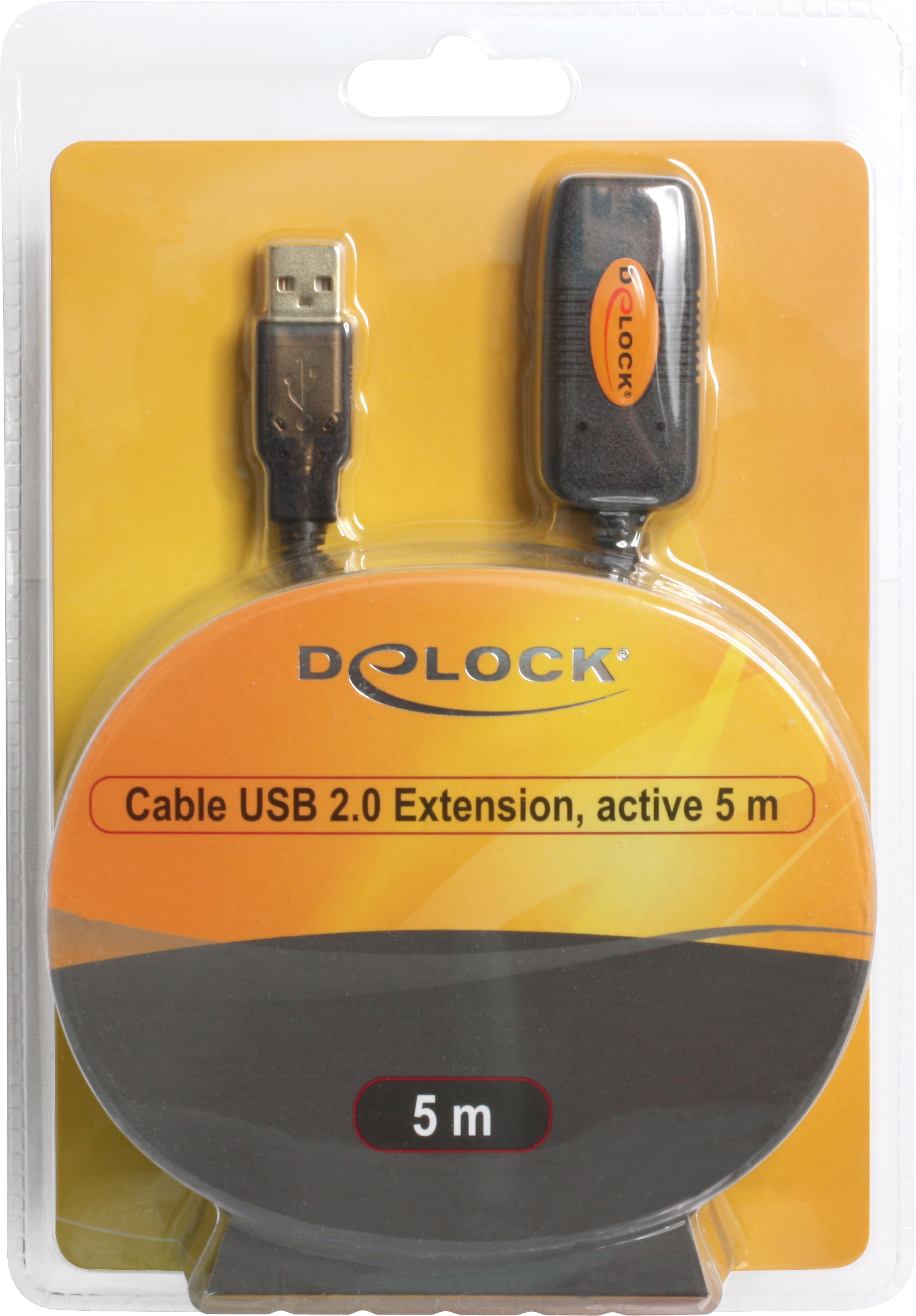 Delock USB-A aktív hosszabbító 5 m