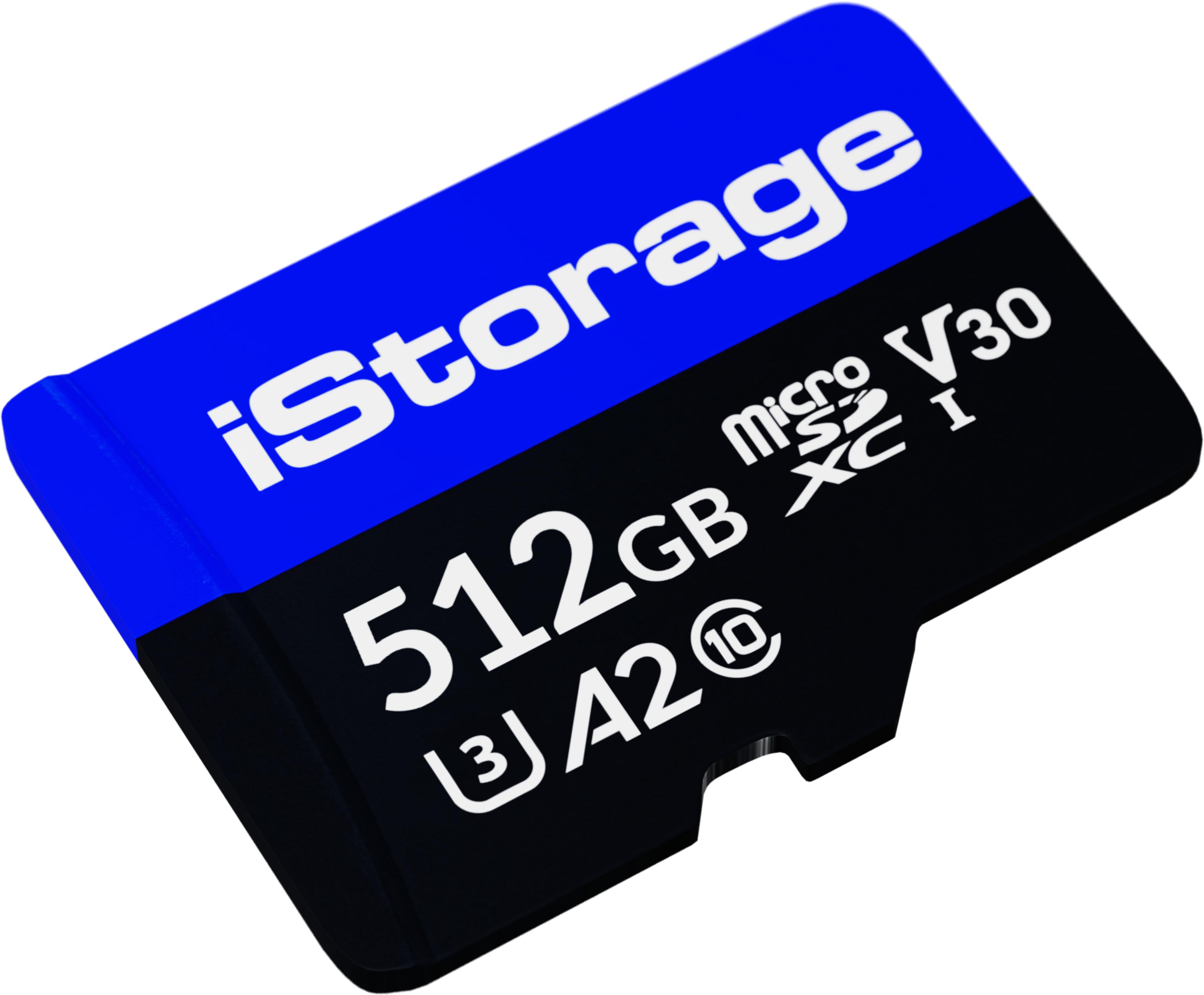 iStorage microSDXC Card 512GB Single