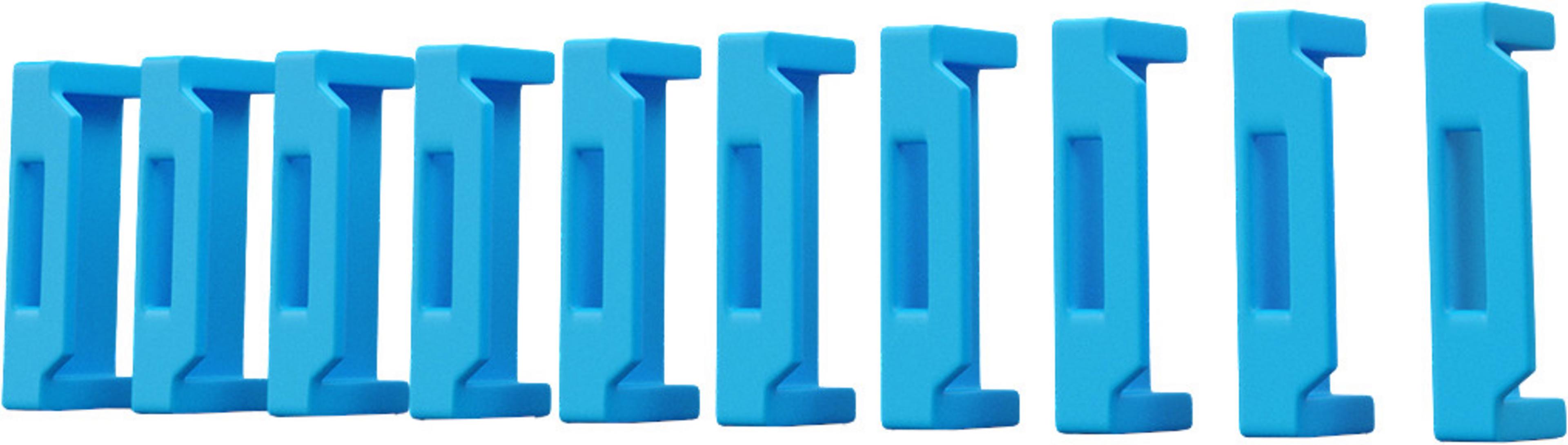 Bloqueur de port HDMI bleu, par 10