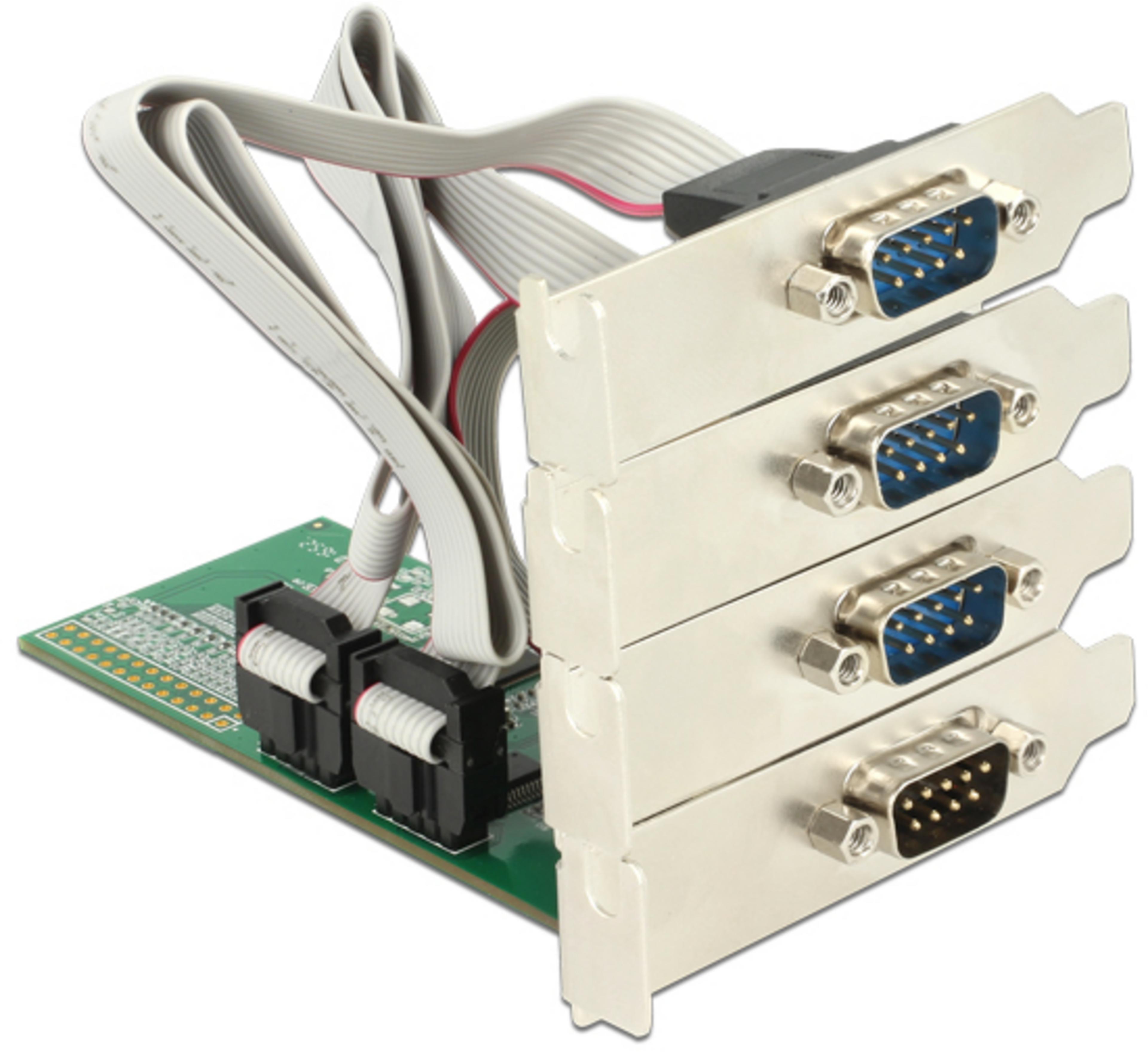 Delock 4x Serial Interface