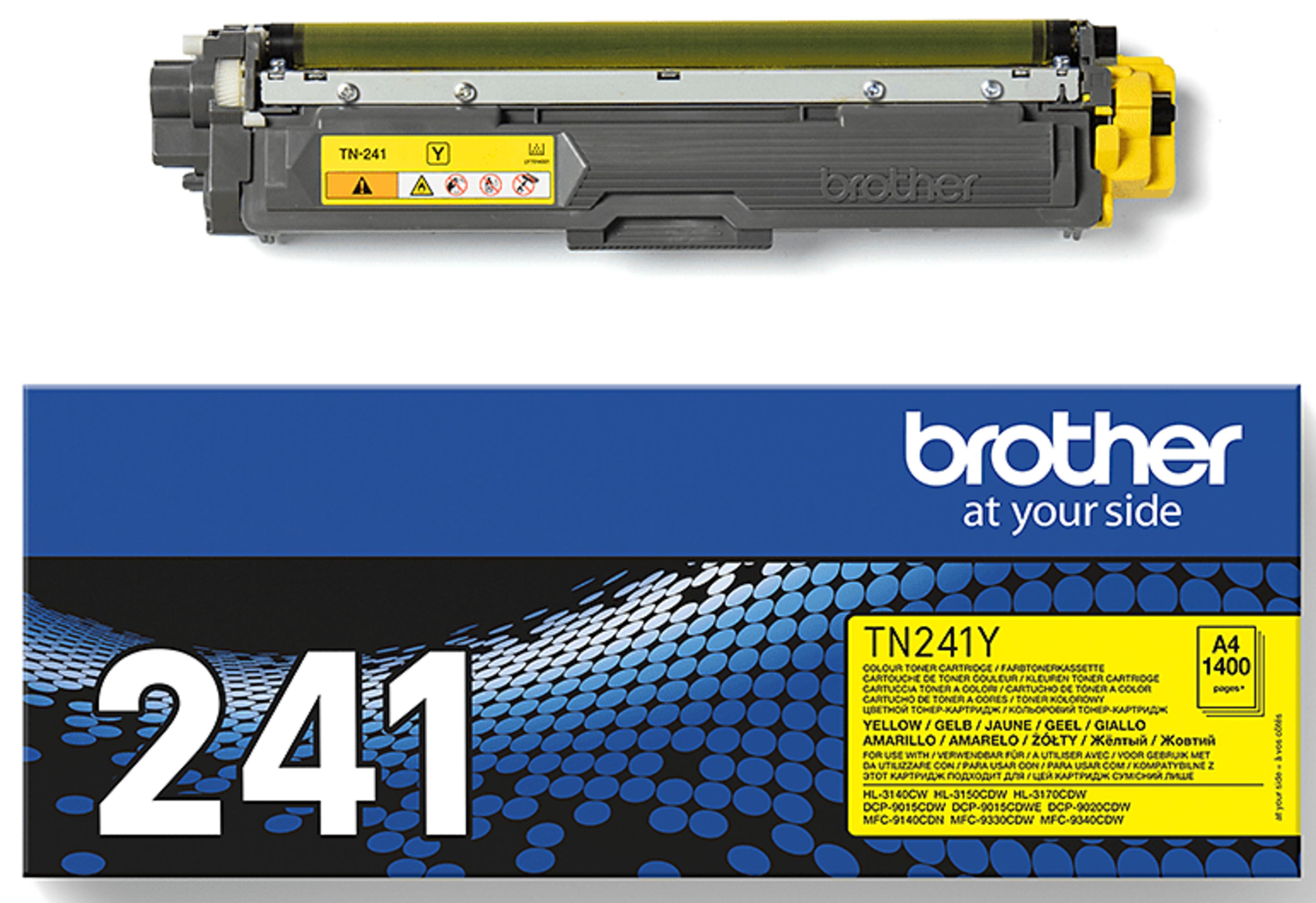 Brother TN-241Y Toner Yellow
